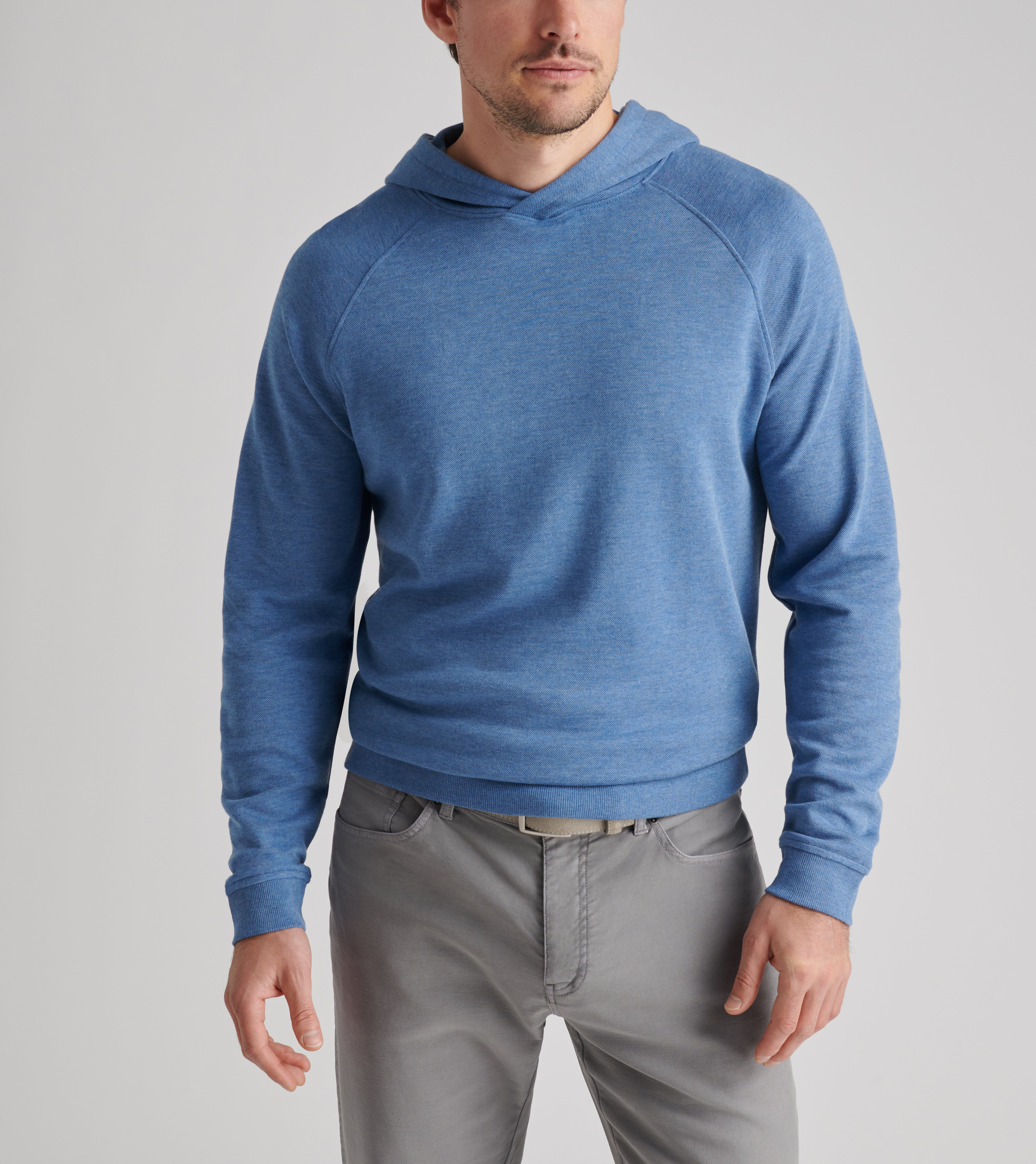 Crown Comfort Knit Hoodie Moonbeam