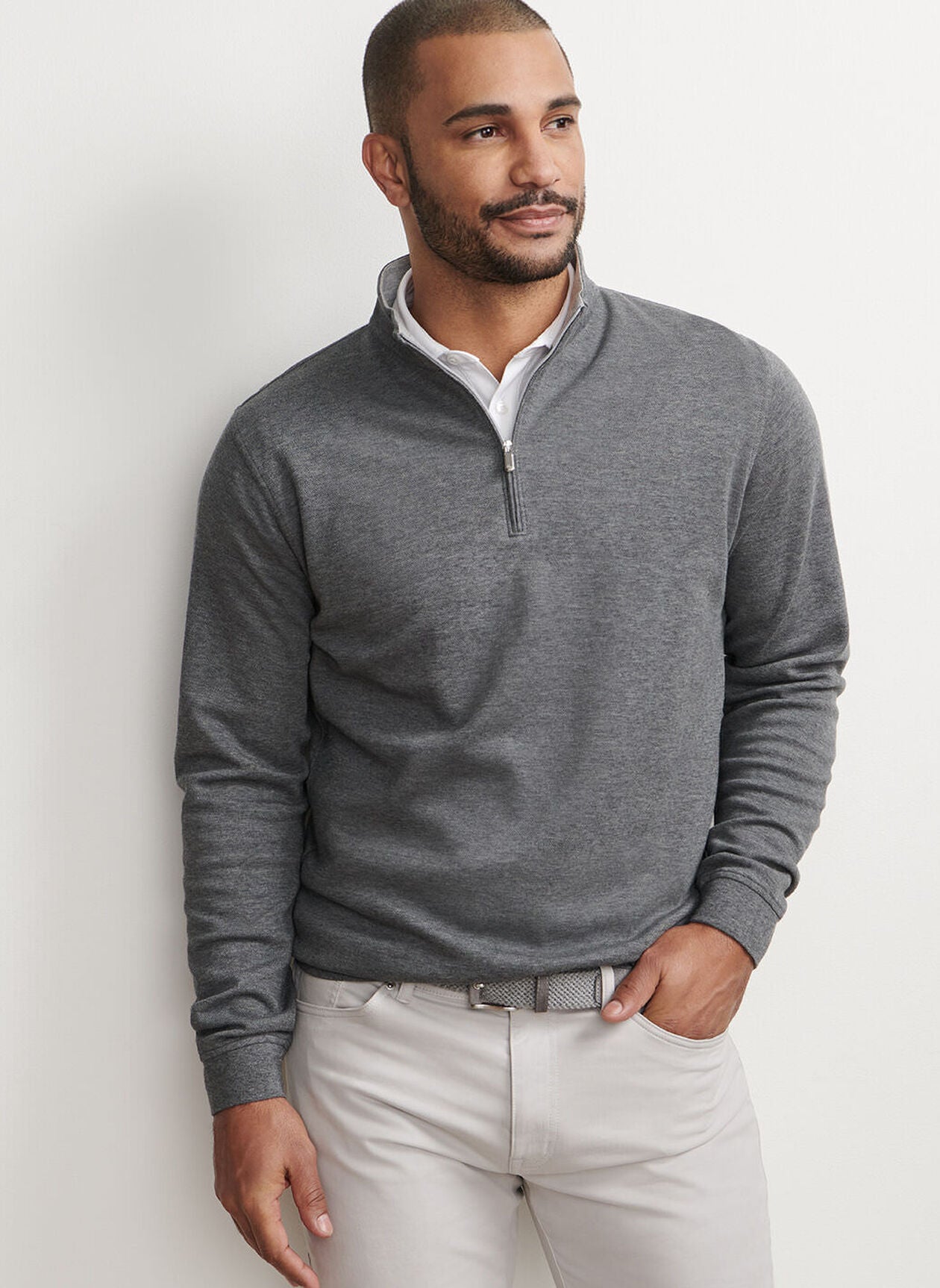 Crown Comfort Pullover Charcoal