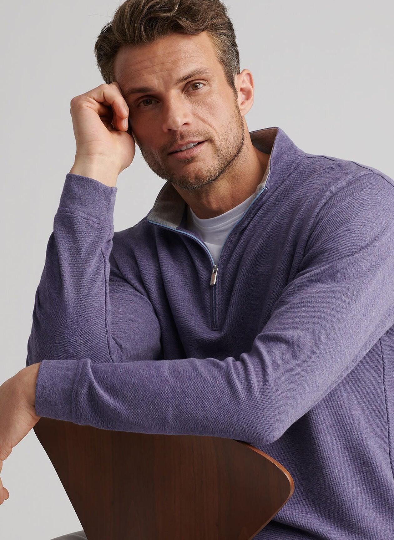 Crown Comfort Pullover Deep Violet