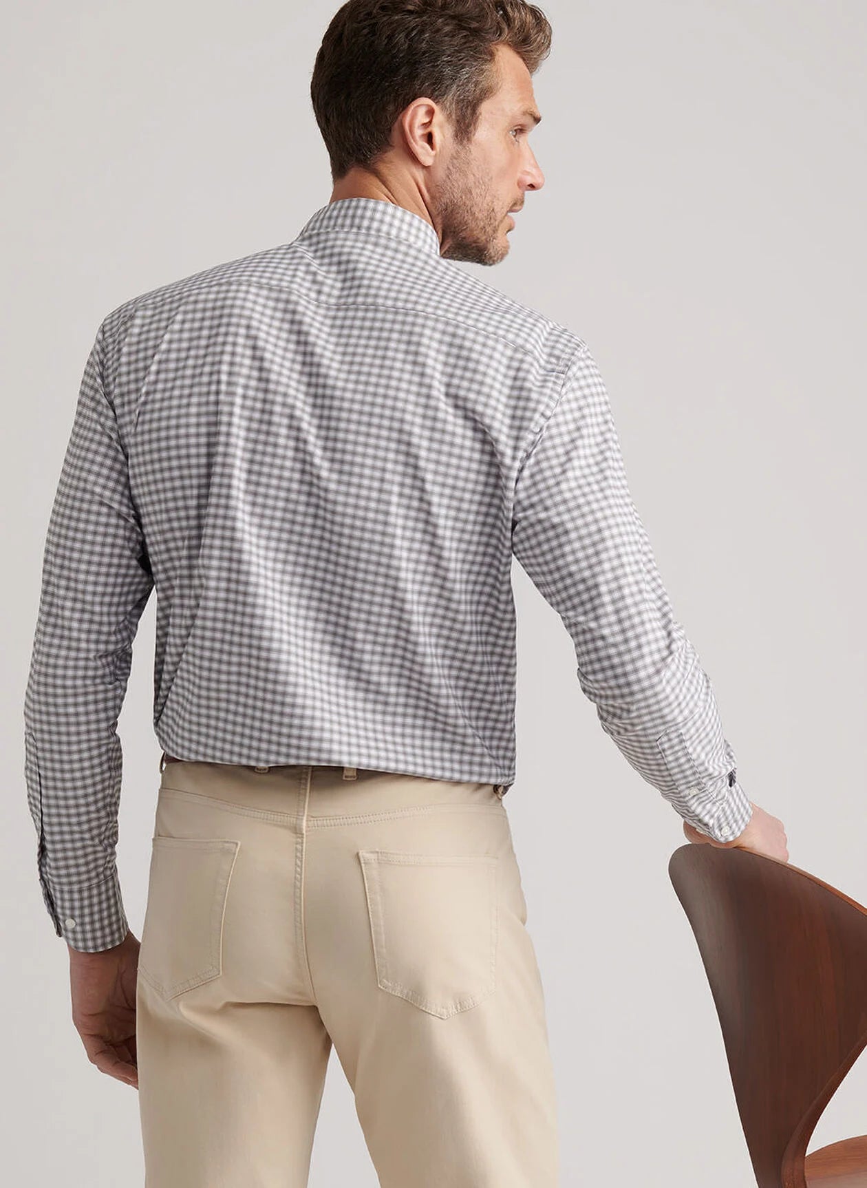 Fairbanks Performance Twill Sport Shirt Basil