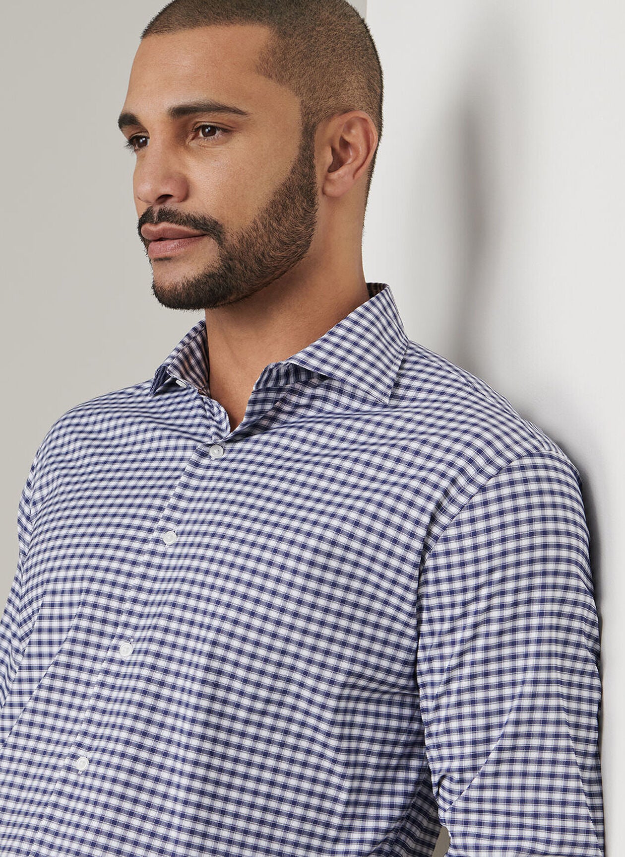 Fairbanks Performance Twill Sport Shirt NAVY