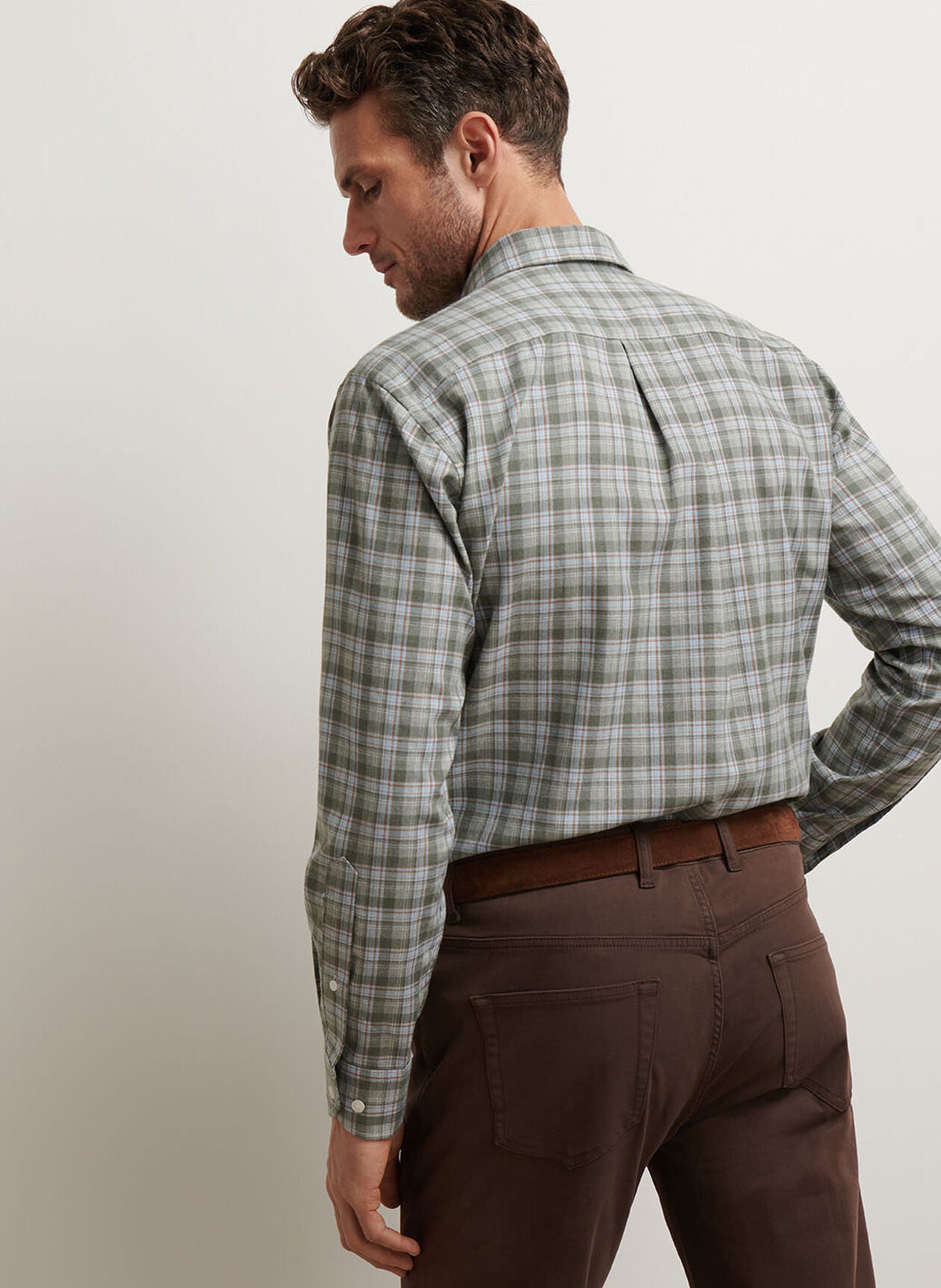 Whitecap Performance Flannel Sport Shirt Basil
