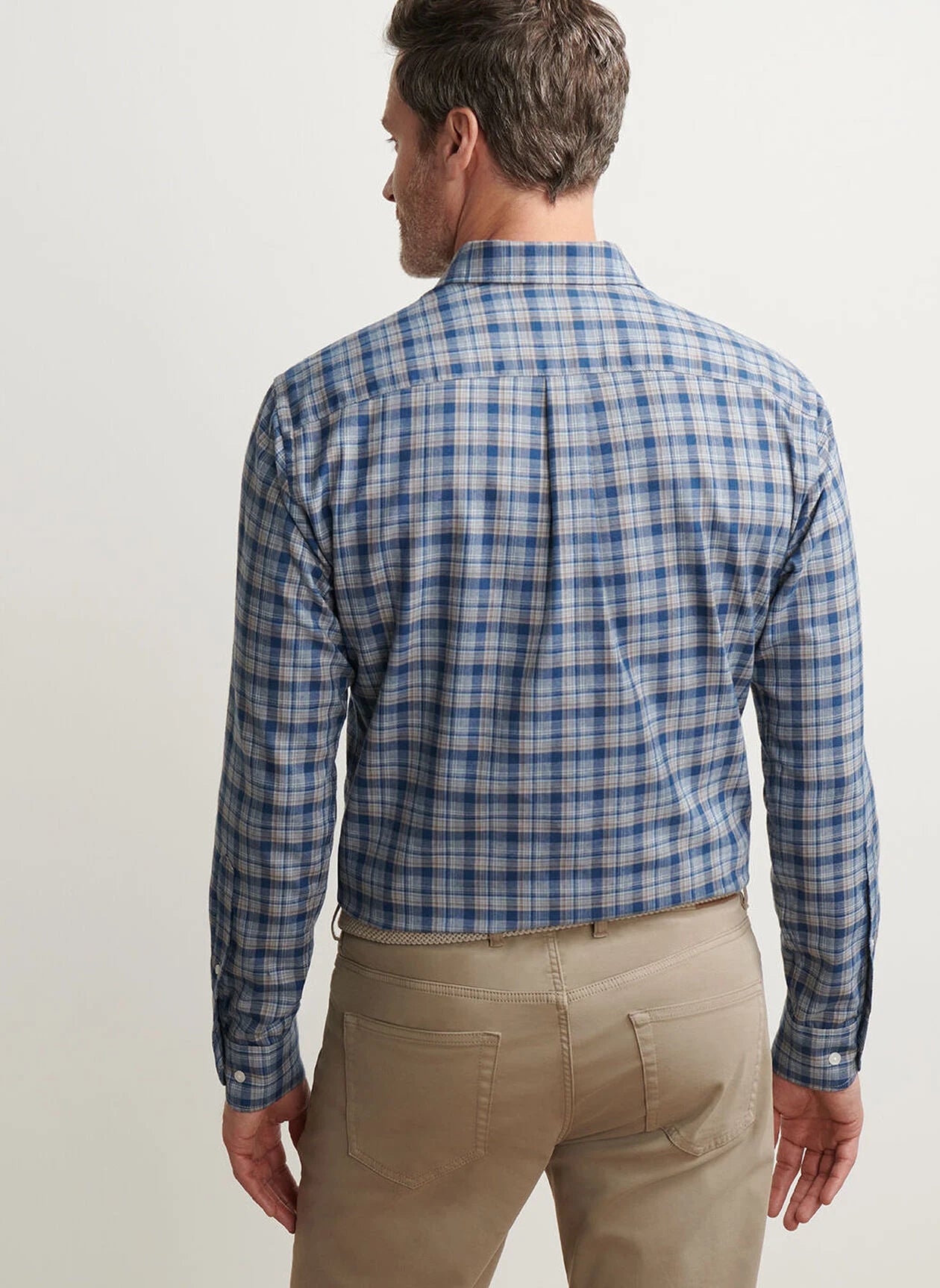 Whitecap Performance Flannel Sport Shirt BLUE HAZE