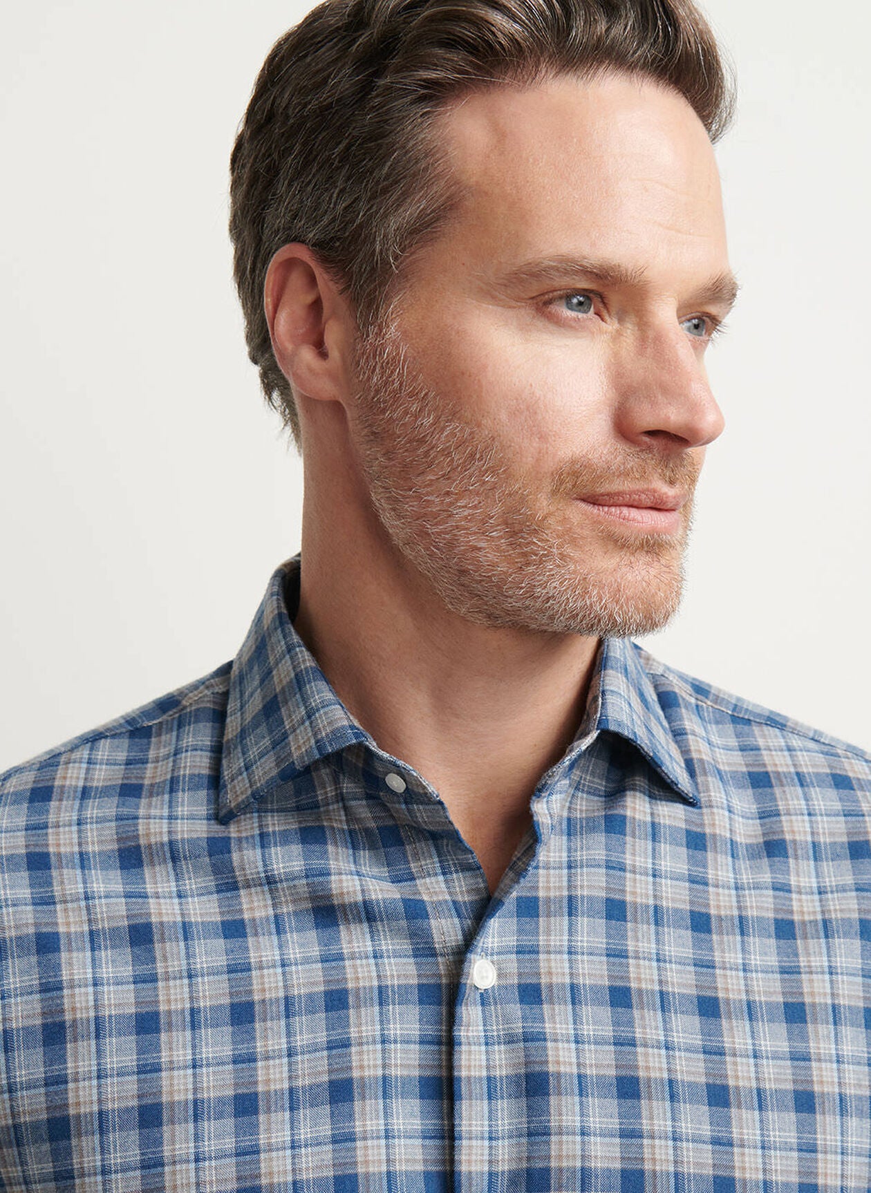 Whitecap Performance Flannel Sport Shirt BLUE HAZE
