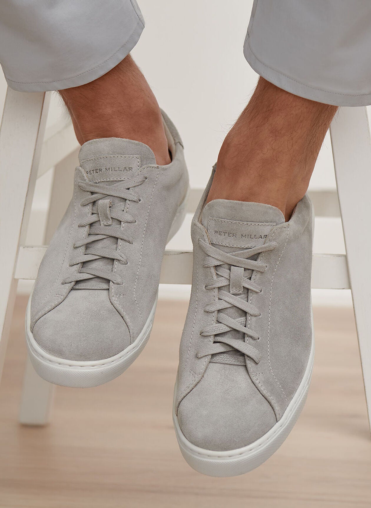 Vantage Lite Suede Sneaker Pearl Grey
