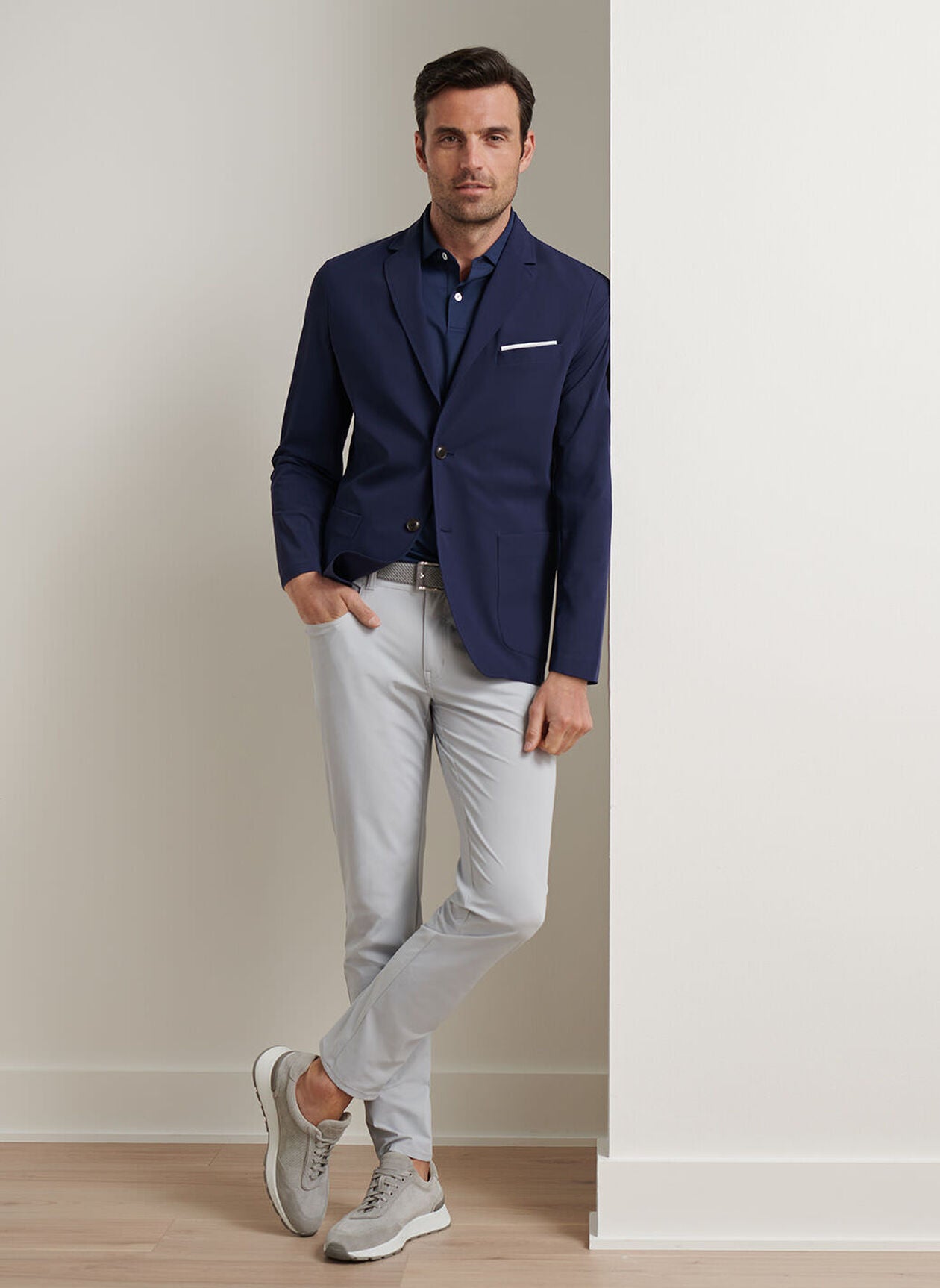 Bingham Performance Blazer Navy