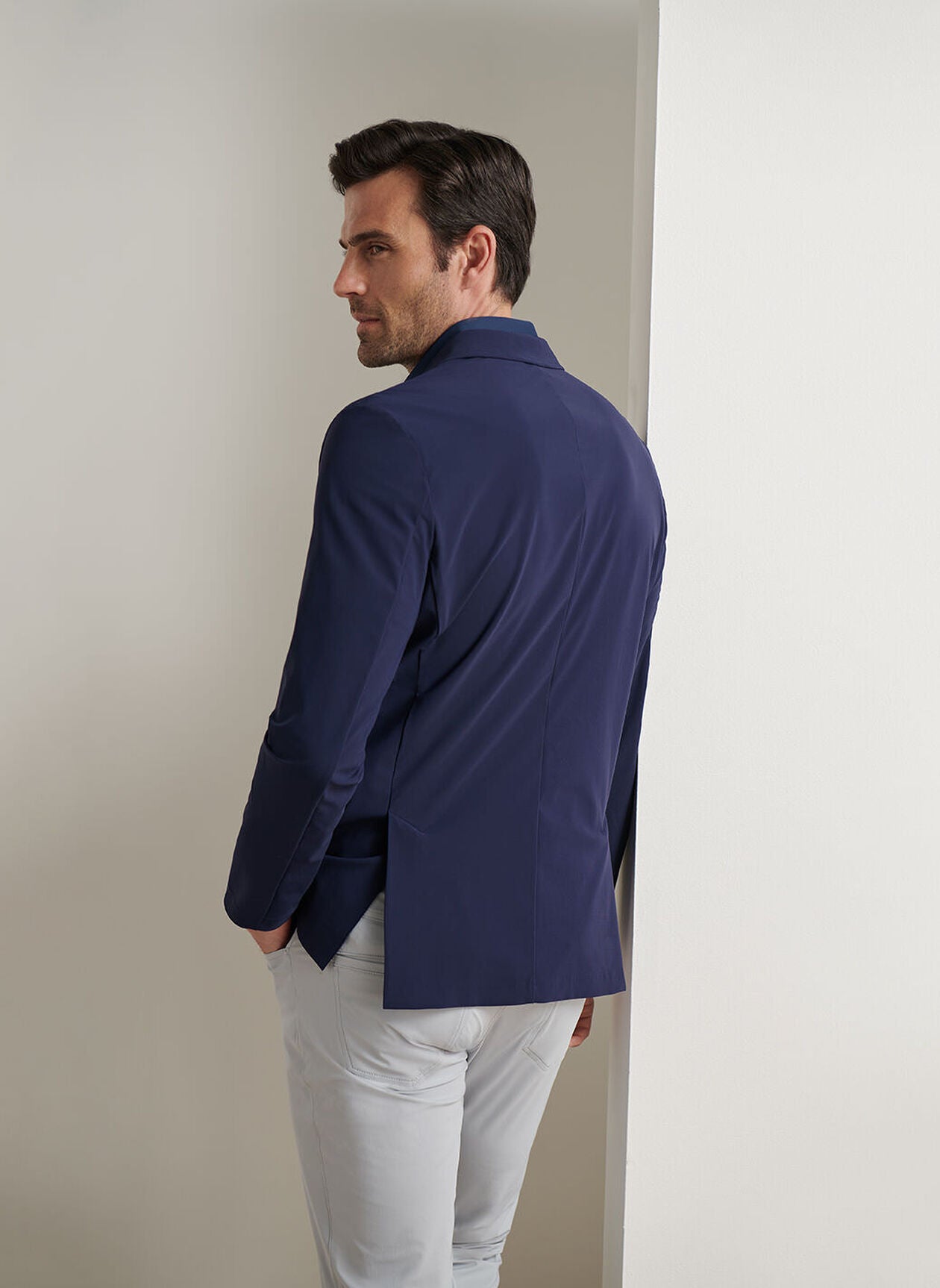 Bingham Performance Blazer Navy