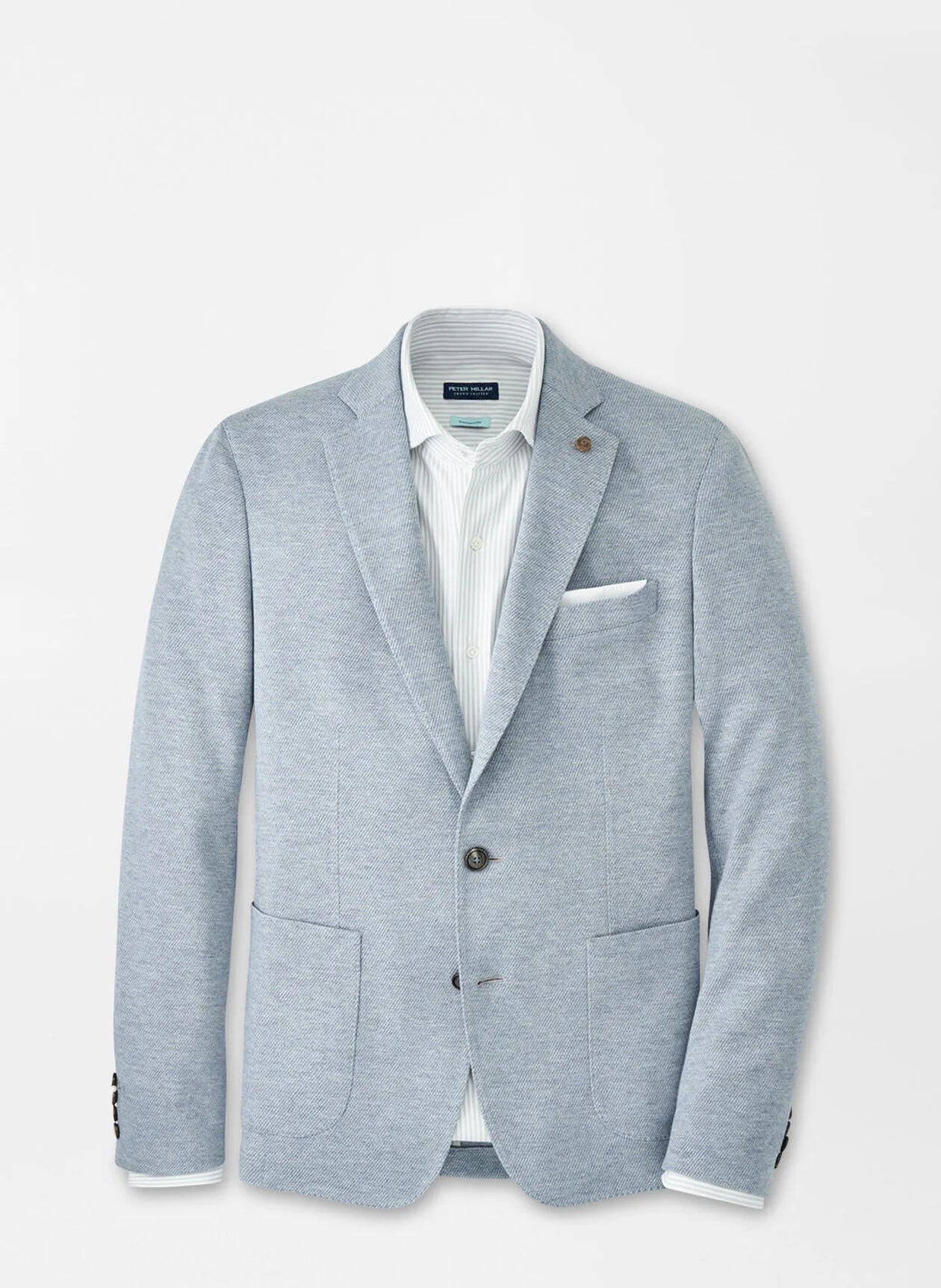 Barclay Knit Soft Jacket Rain Cloud