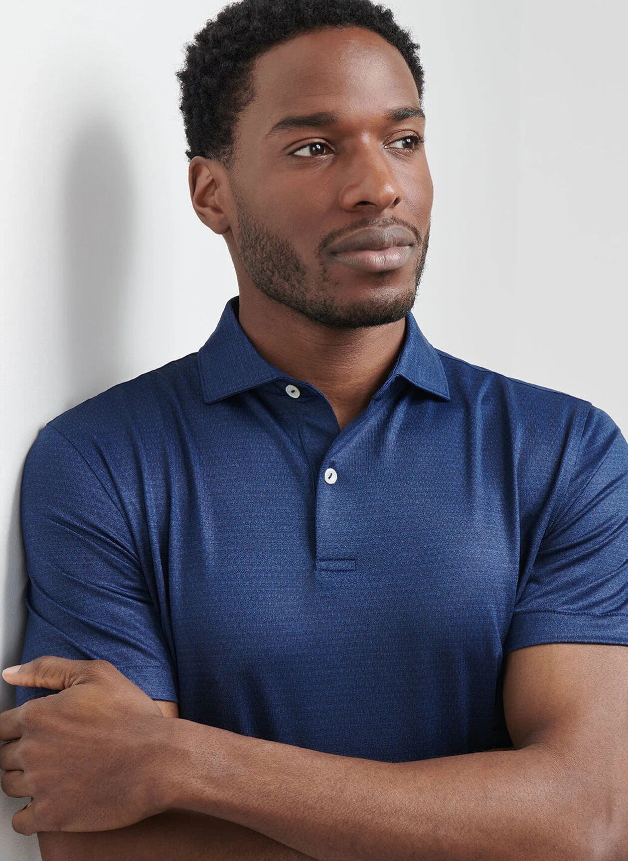 Jukebox Performance Jersey Polo Navy