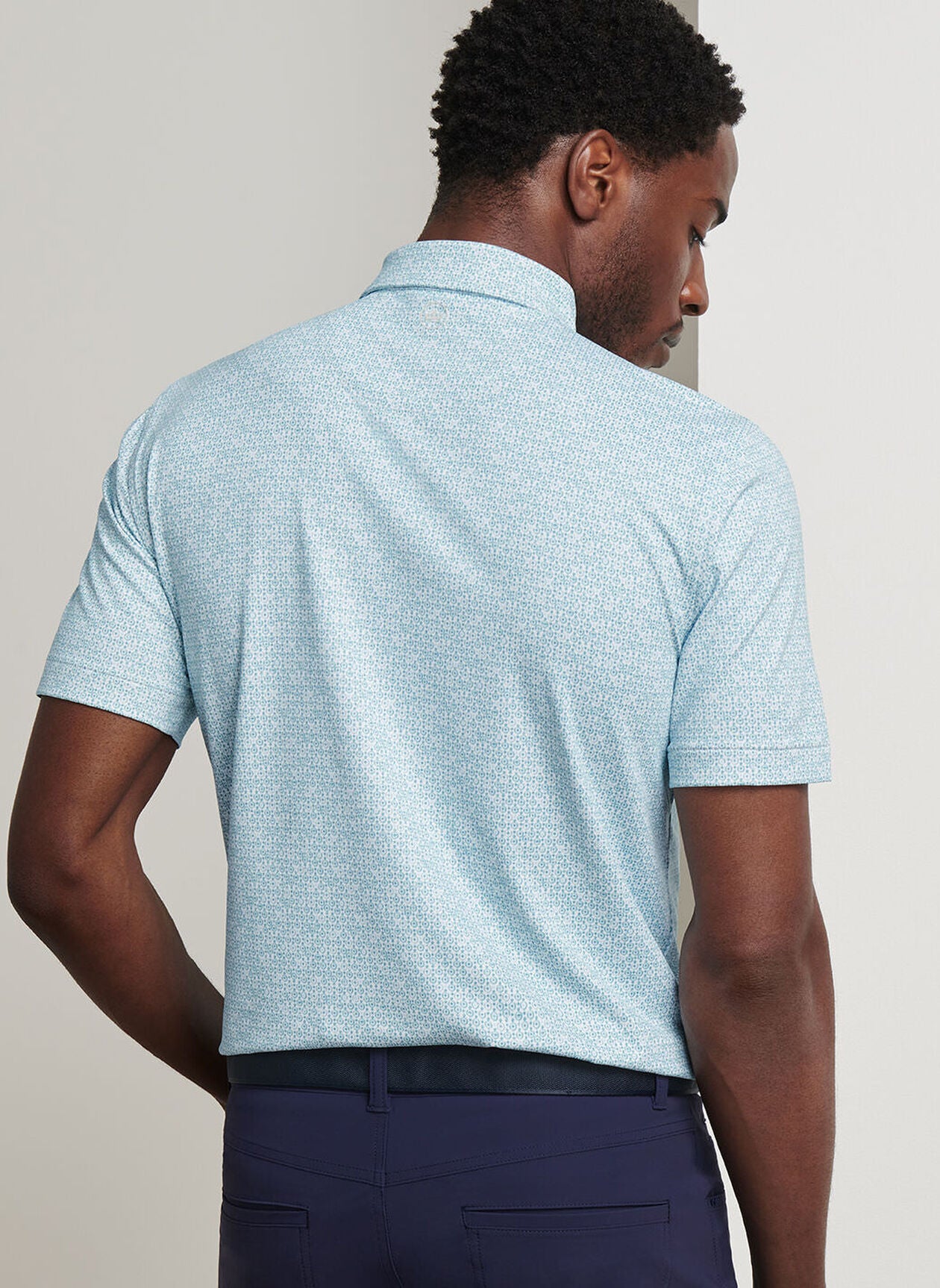 Due North Performance Jersey Polo White