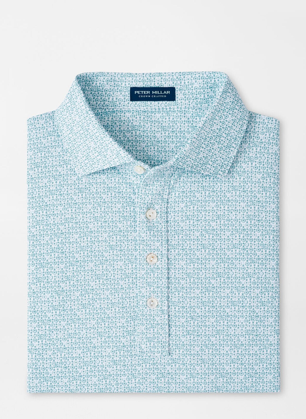 Due North Performance Jersey Polo White