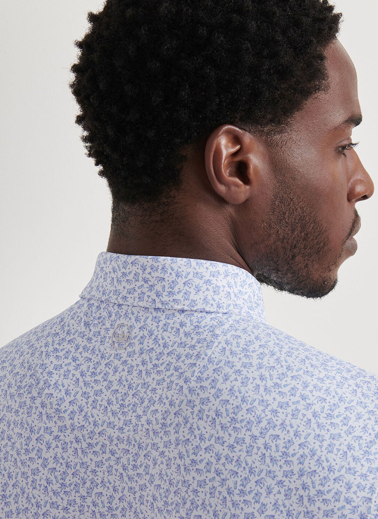 Olive Grove Performance Jersey Polo White