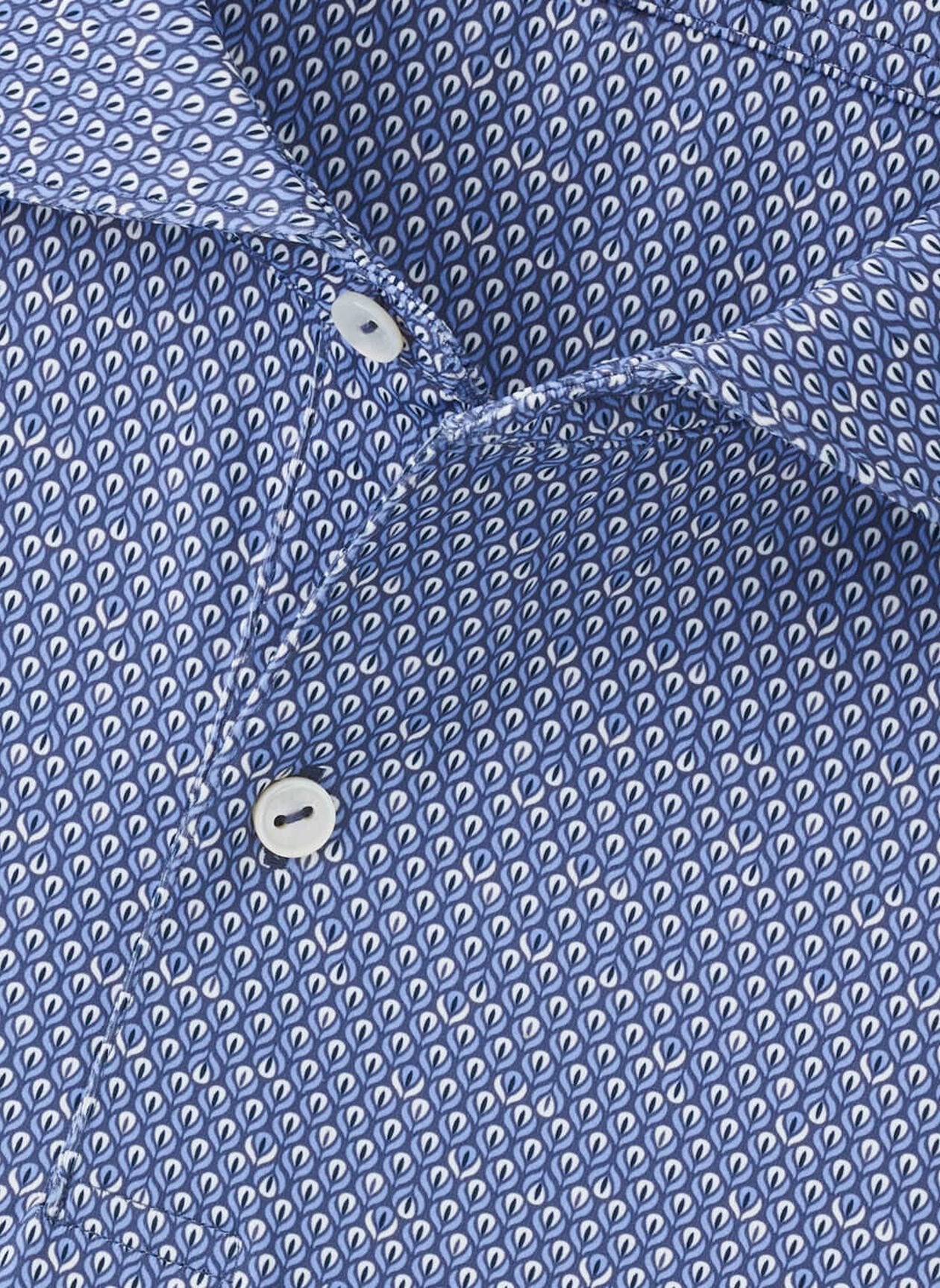 Mariposa Performance Jersey Polo Nebula Blue