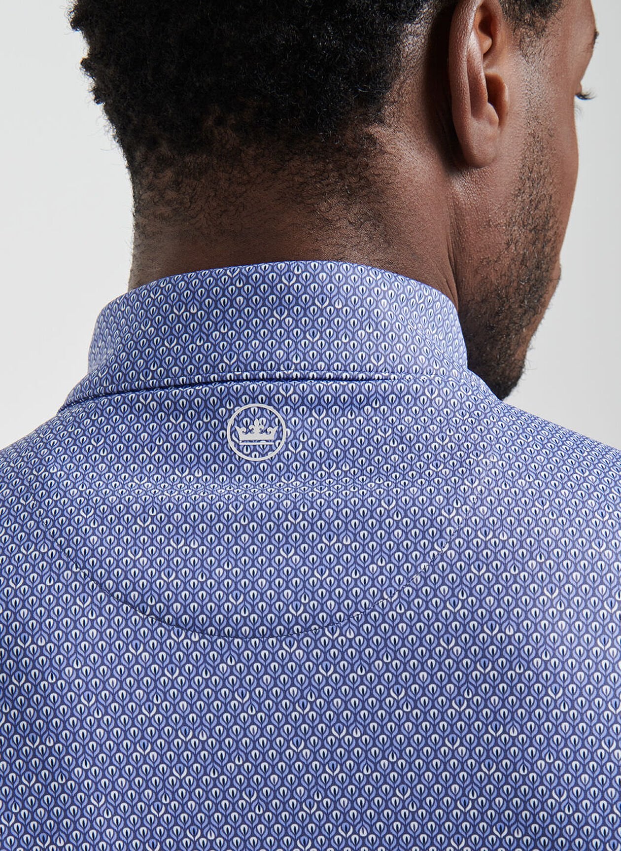Mariposa Performance Jersey Polo Nebula Blue