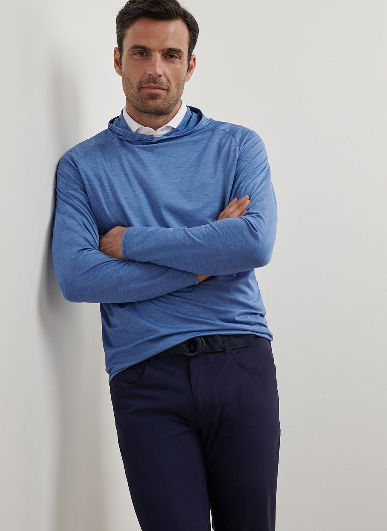 Stealth Performance Hoodie Lunar Blue