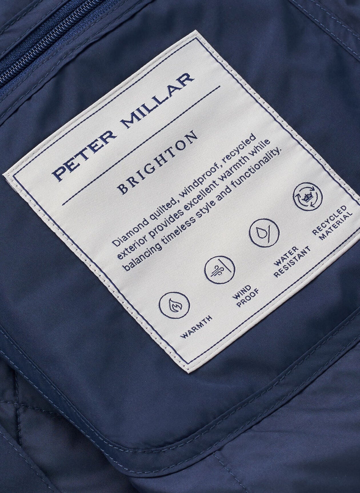 Brighton Shirt Jacket NAVY