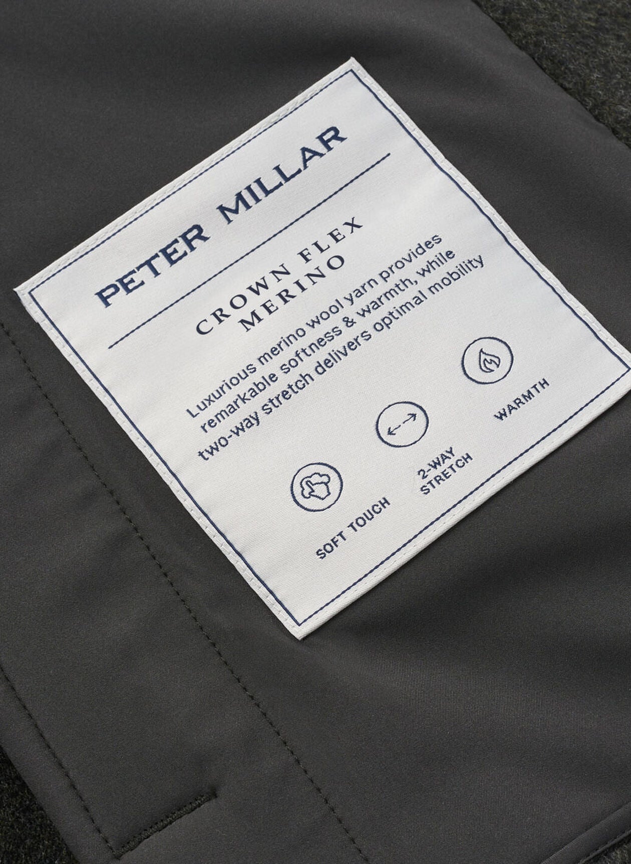 Crown Flex Merino Shirt Jacket Dark Olive
