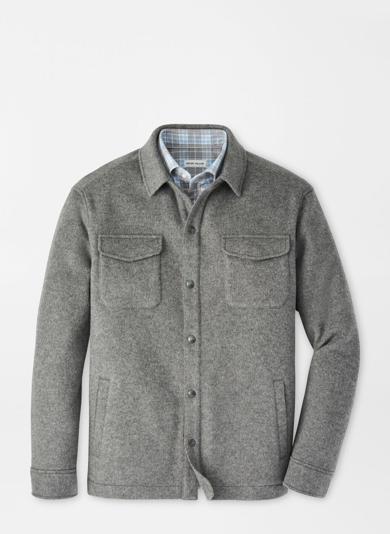 Crown Flex Merino Shirt Jacket Olso Grey
