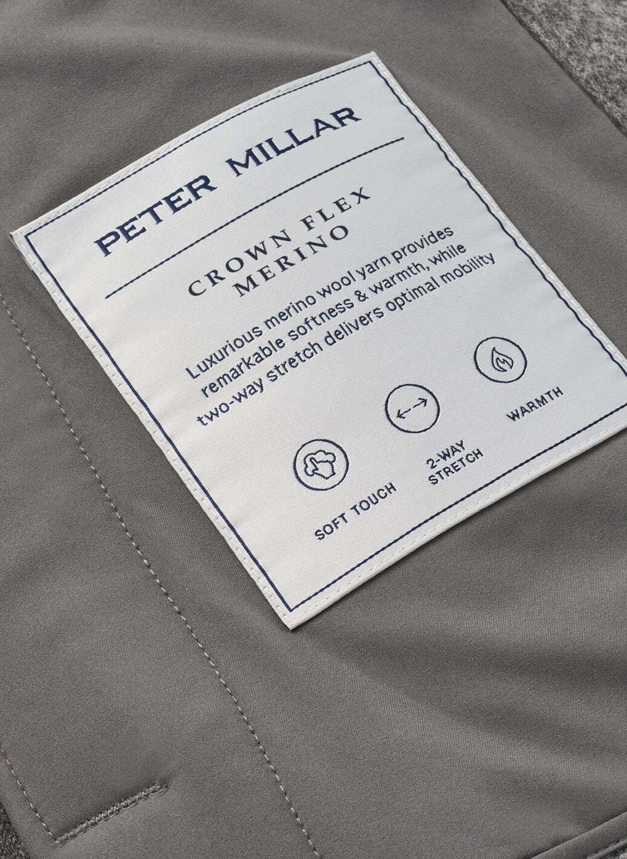 Crown Flex Merino Shirt Jacket Olso Grey