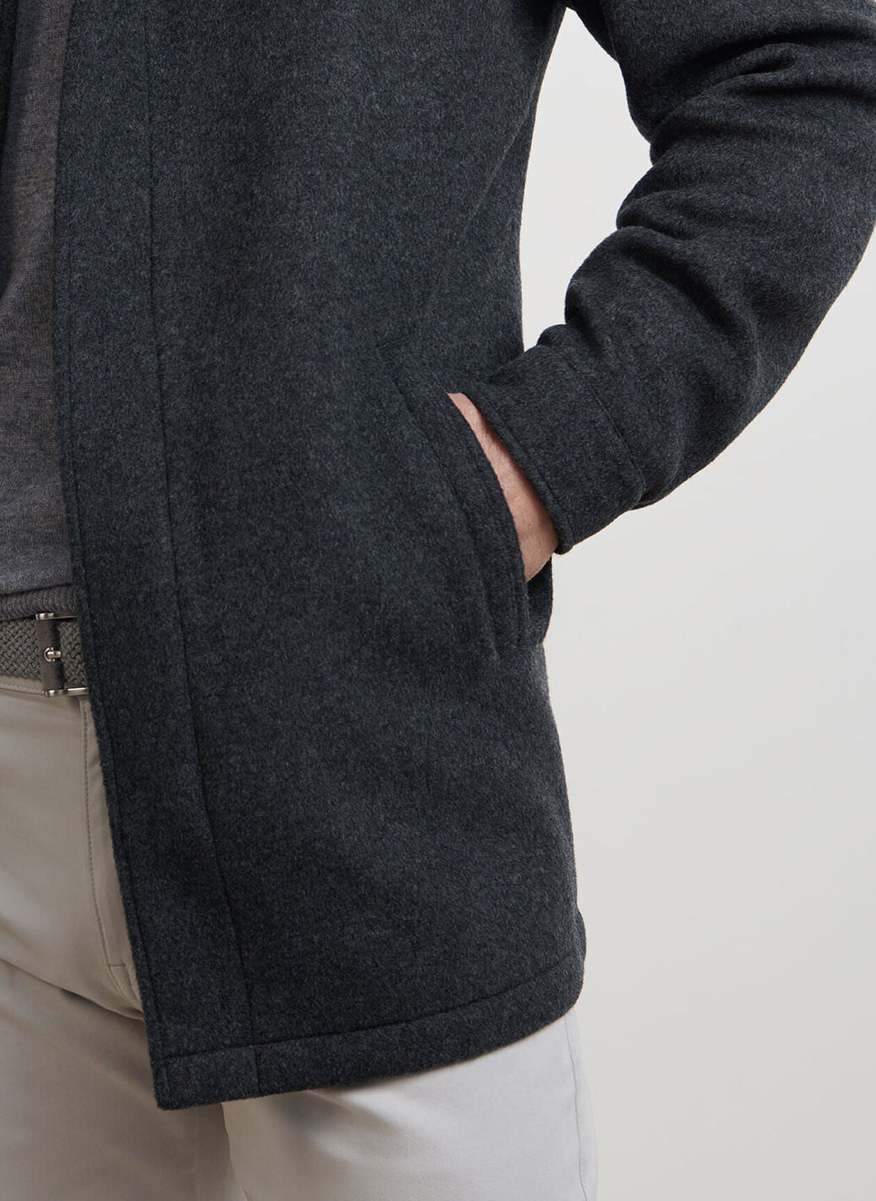 Crown Flex Merino City Coat Iron