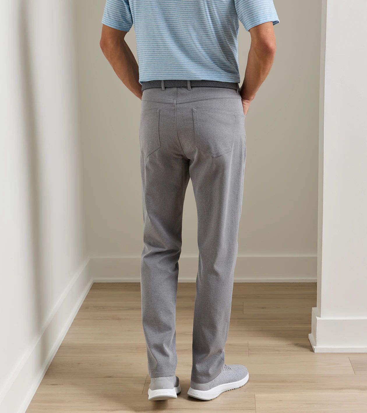 eb66 Mélange Performance Five-Pocket Pant Smoke
