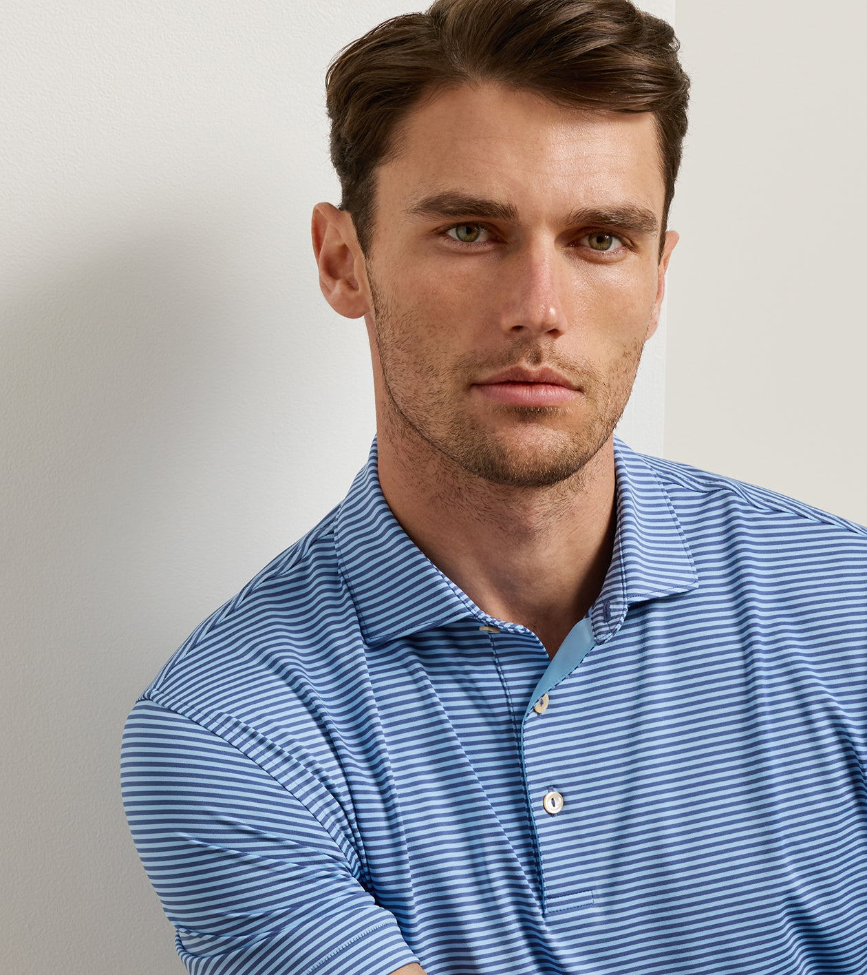 Hales Performance Jersey Polo Bali Blue