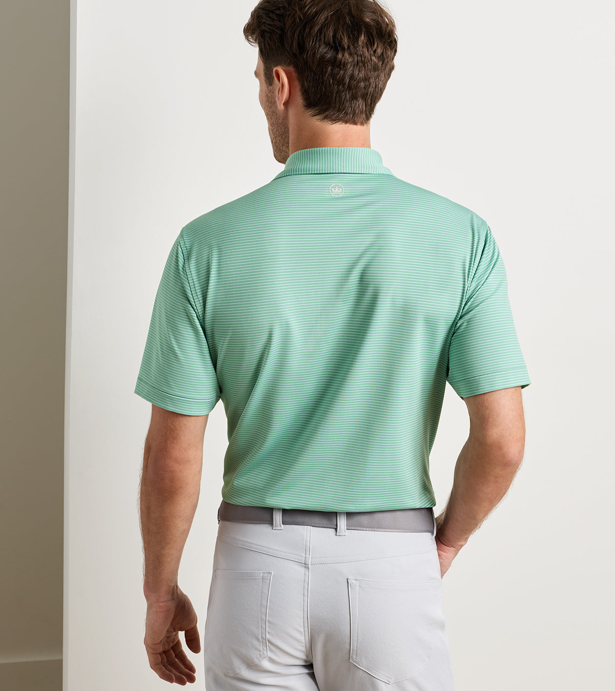 WADE PERFORMANCE JERSEY POLO FRESH MINT