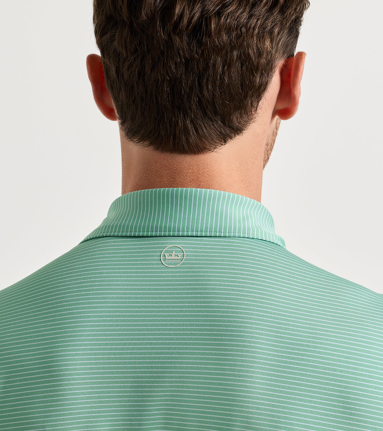 WADE PERFORMANCE JERSEY POLO FRESH MINT