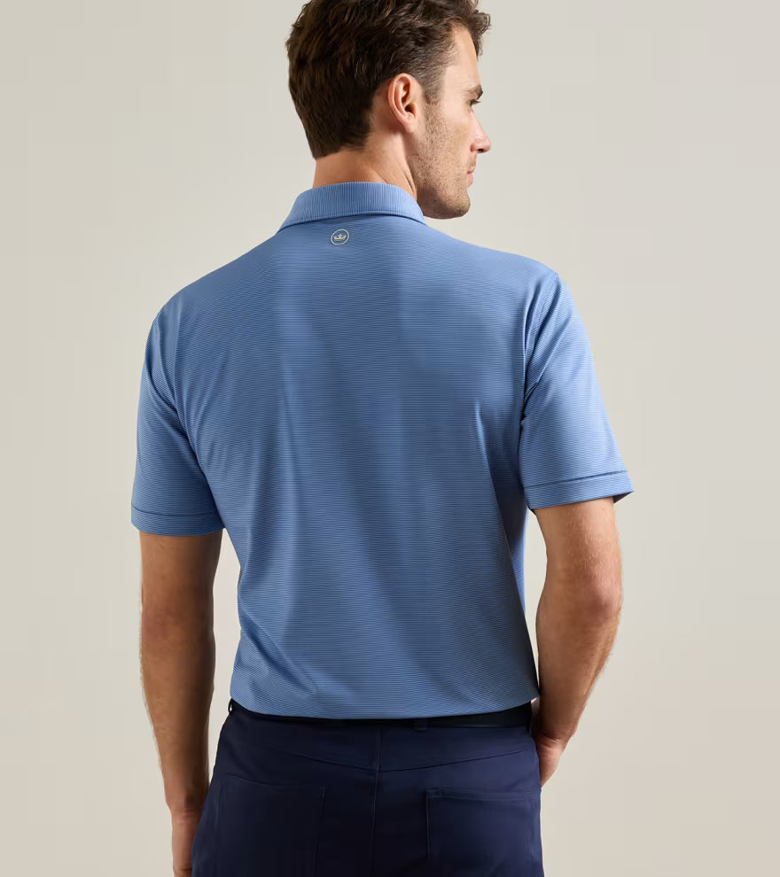 Jubilee Performance Jersey Polo Bali Blue/Estate Blue