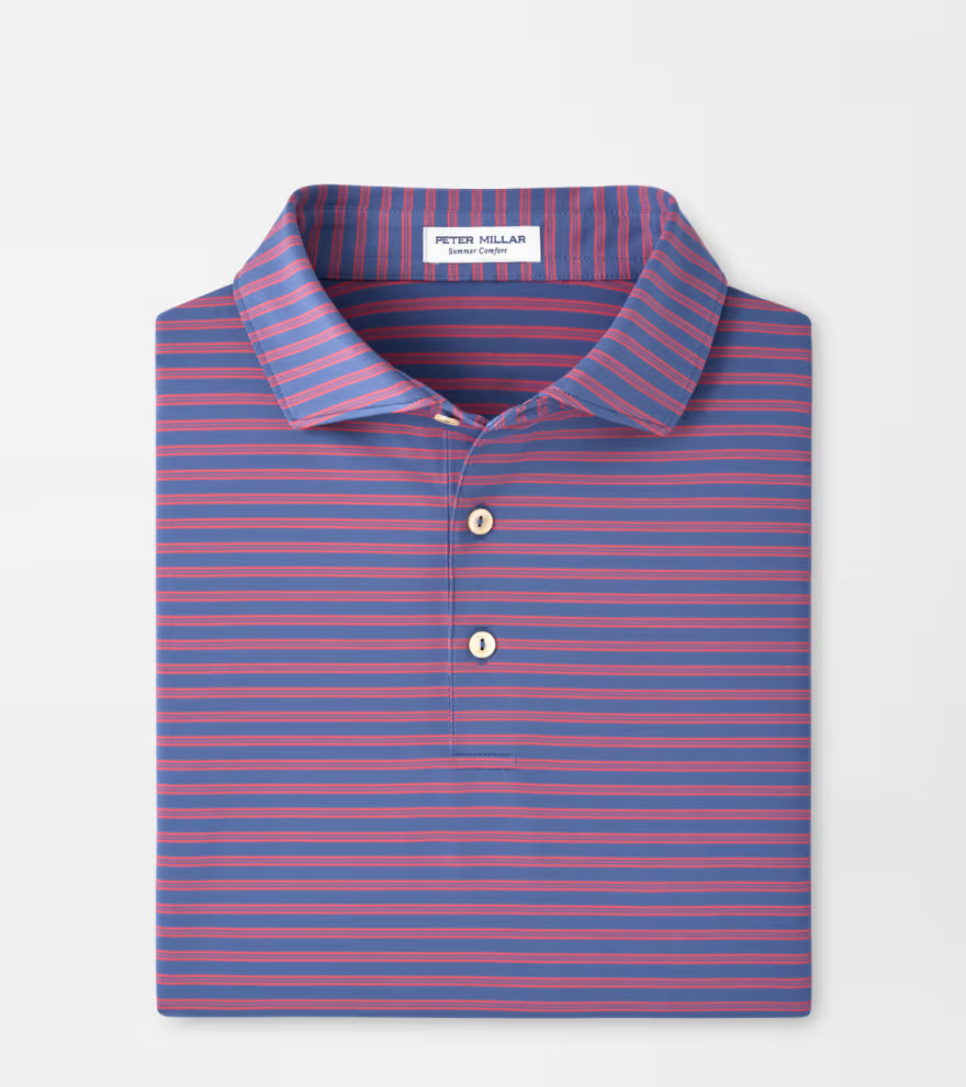 RAWLINS PERFORMANCE JERSEY POLO BALI BLUE
