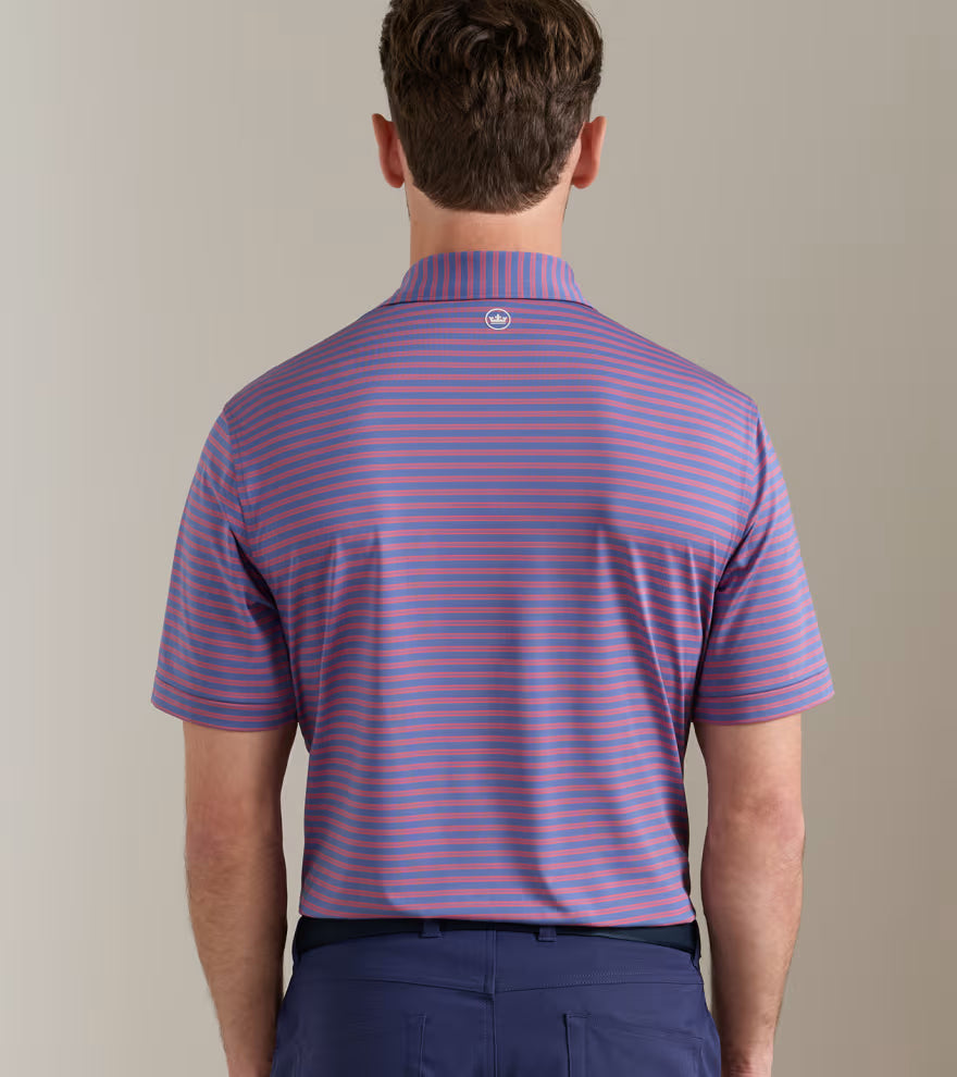 RAWLINS PERFORMANCE JERSEY POLO BALI BLUE