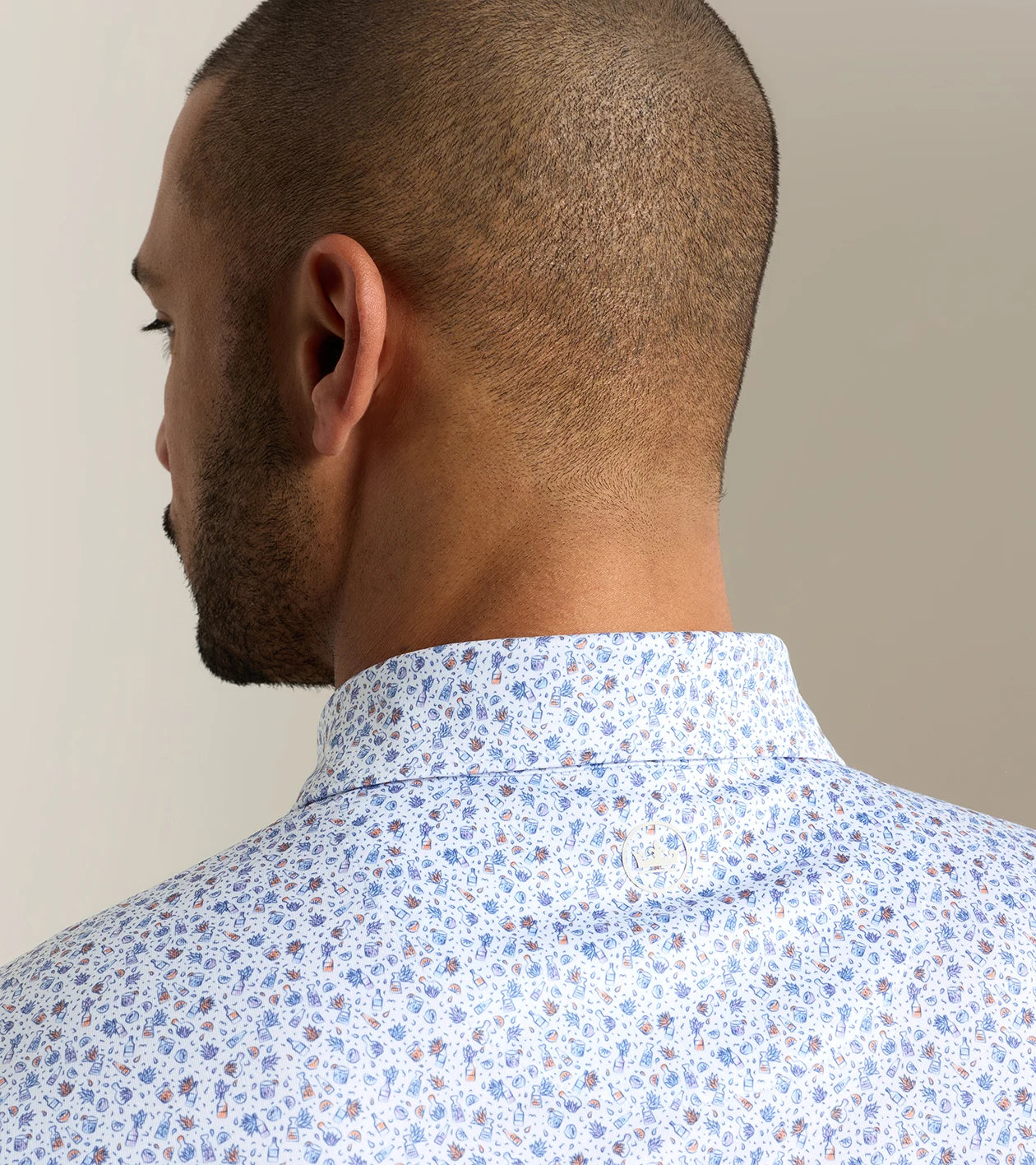 RANCH WATER PERFORMANCE JERSEY POLO WHITE