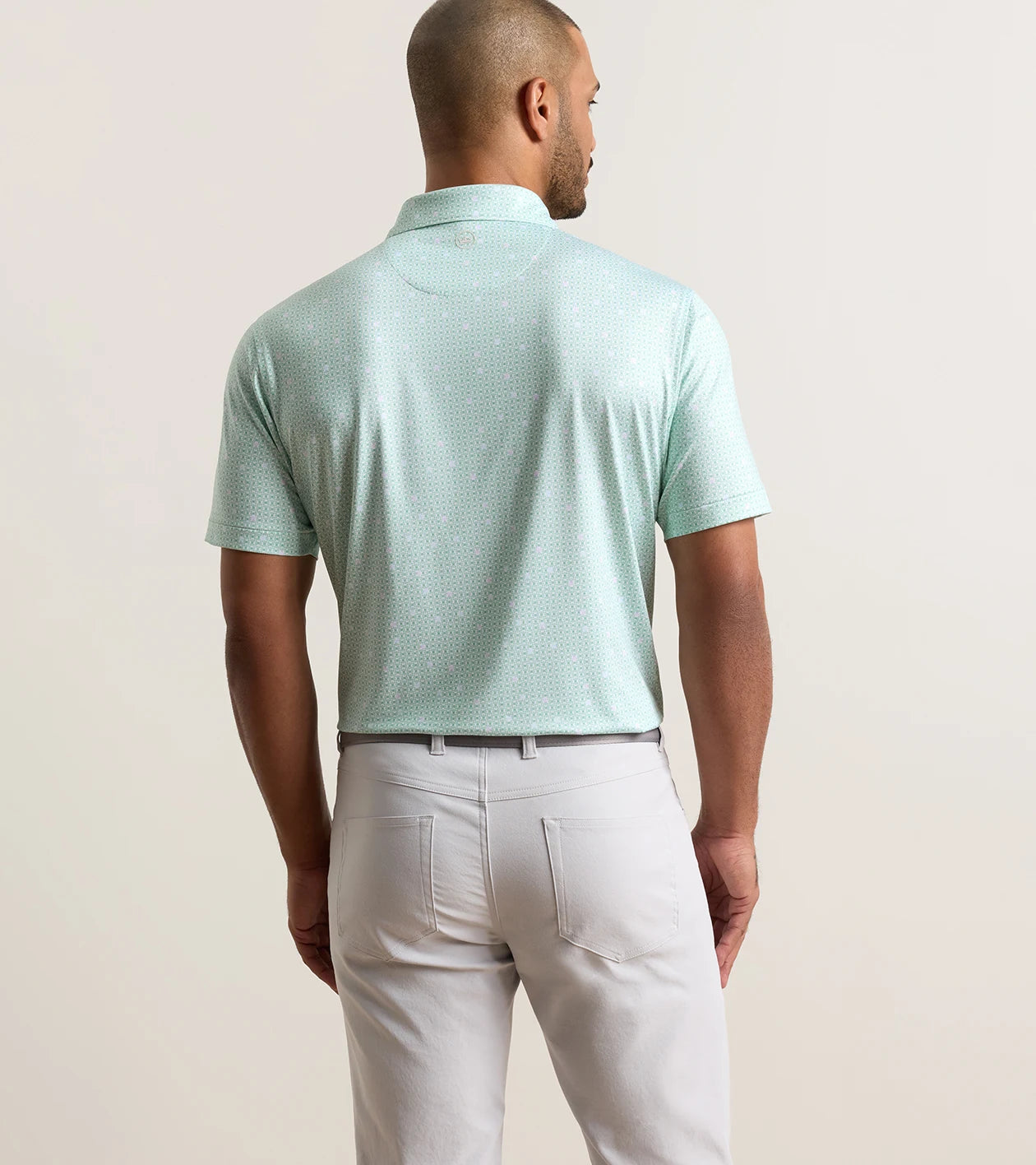 SKULL IT PERFORMANCE JERSEY POLO WHITE
