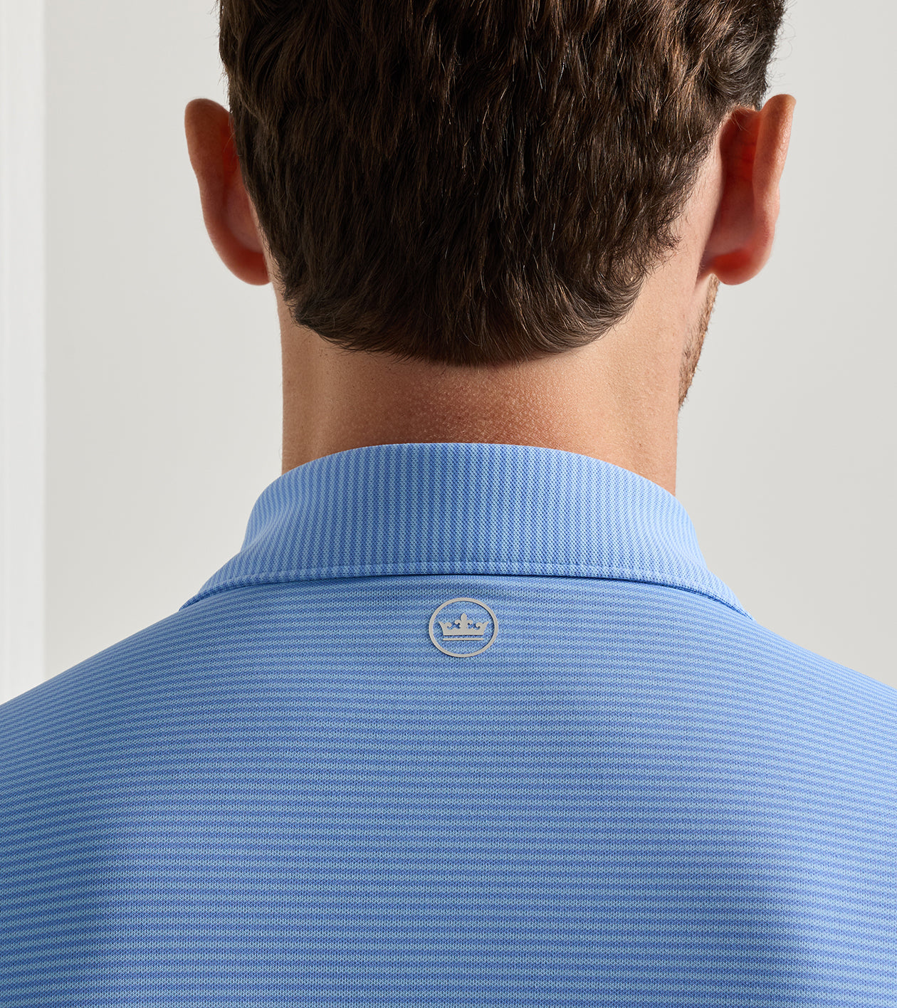 Candor Performance Mesh Polo Estate Blue