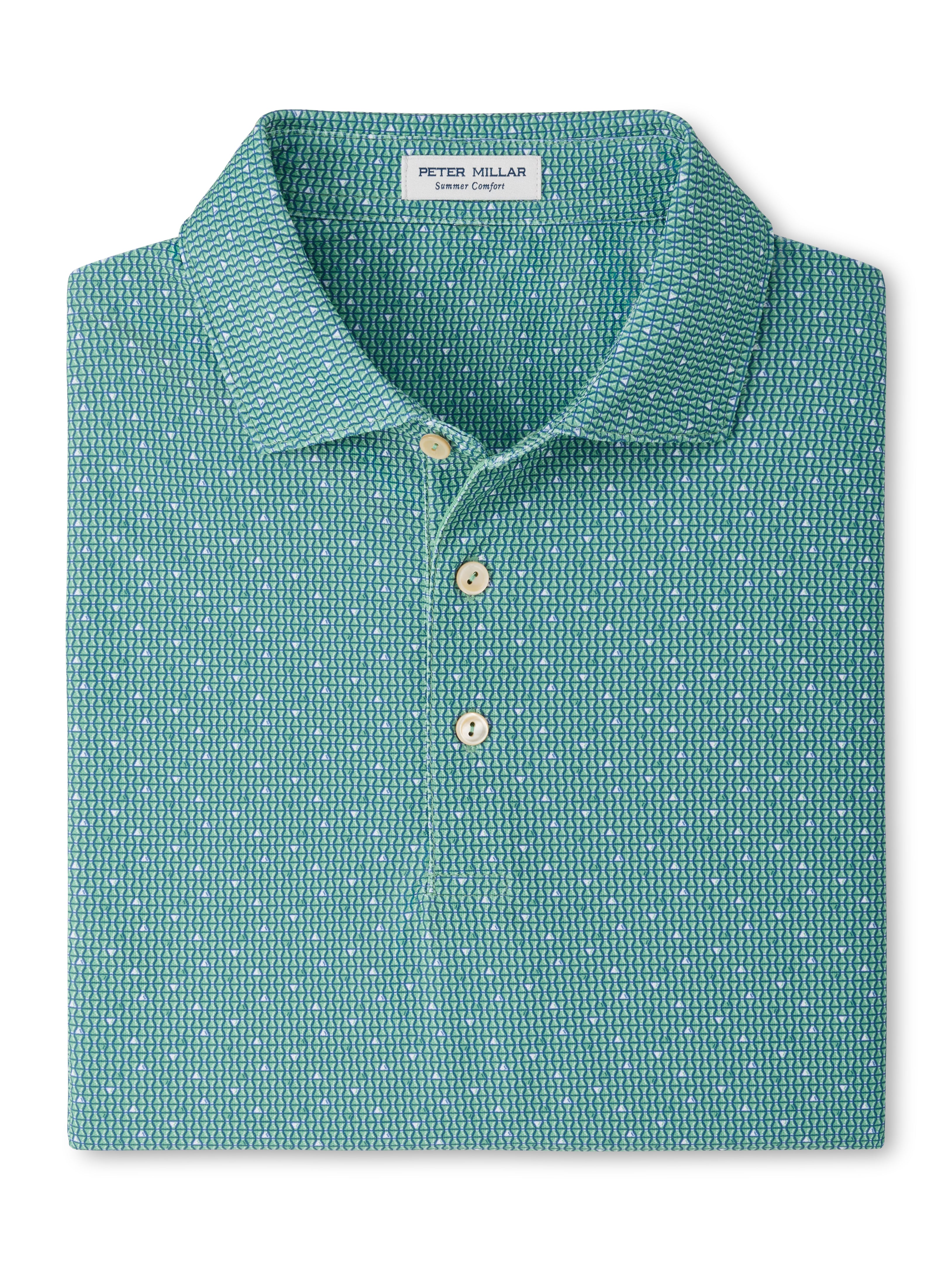 Dirty Martini Performance Mesh Polo Fresh Mint