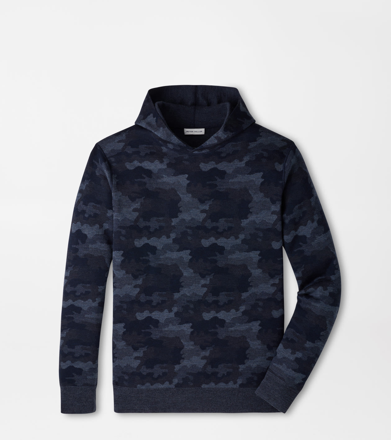Reversible Camo Hoodie Midnight Navy