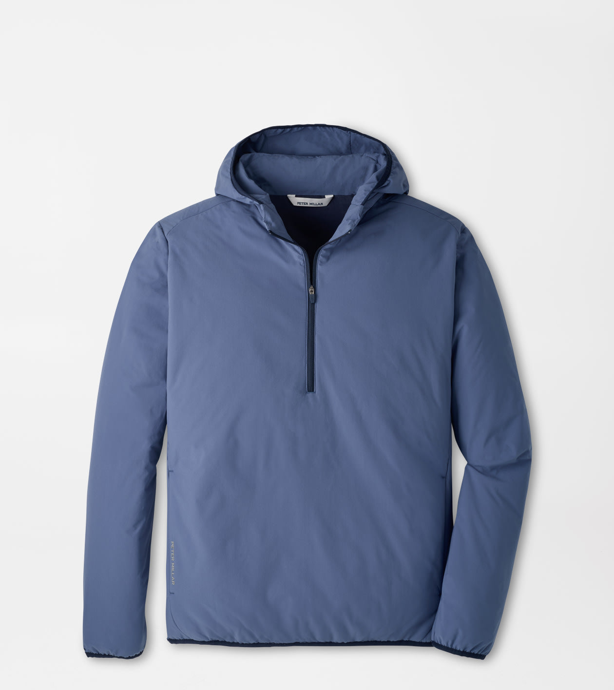 RIDGE HALF-ZIP HOODIE BALI BLUE