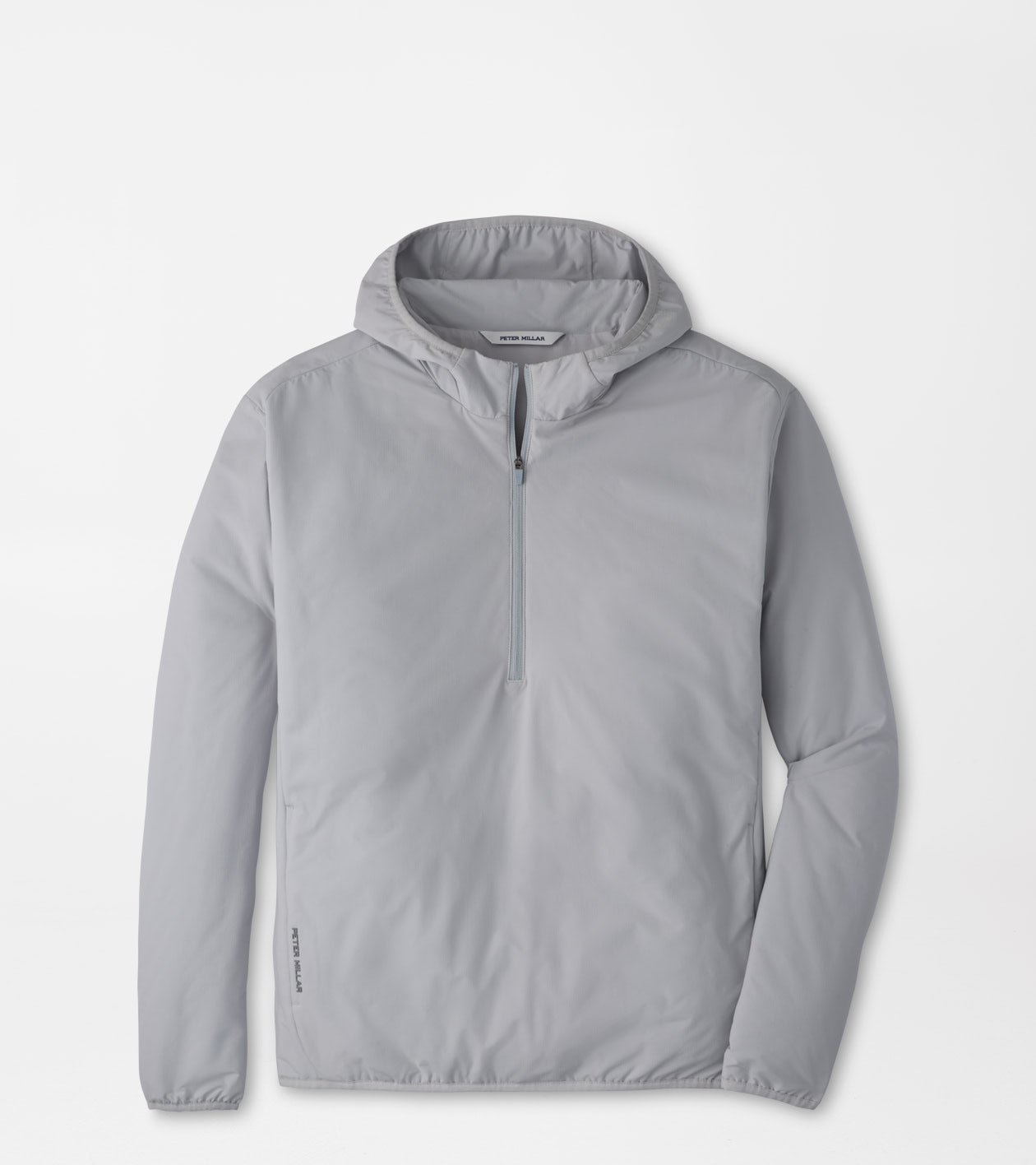 RIDGE HALF-ZIP HOODIE BRITISH GREY
