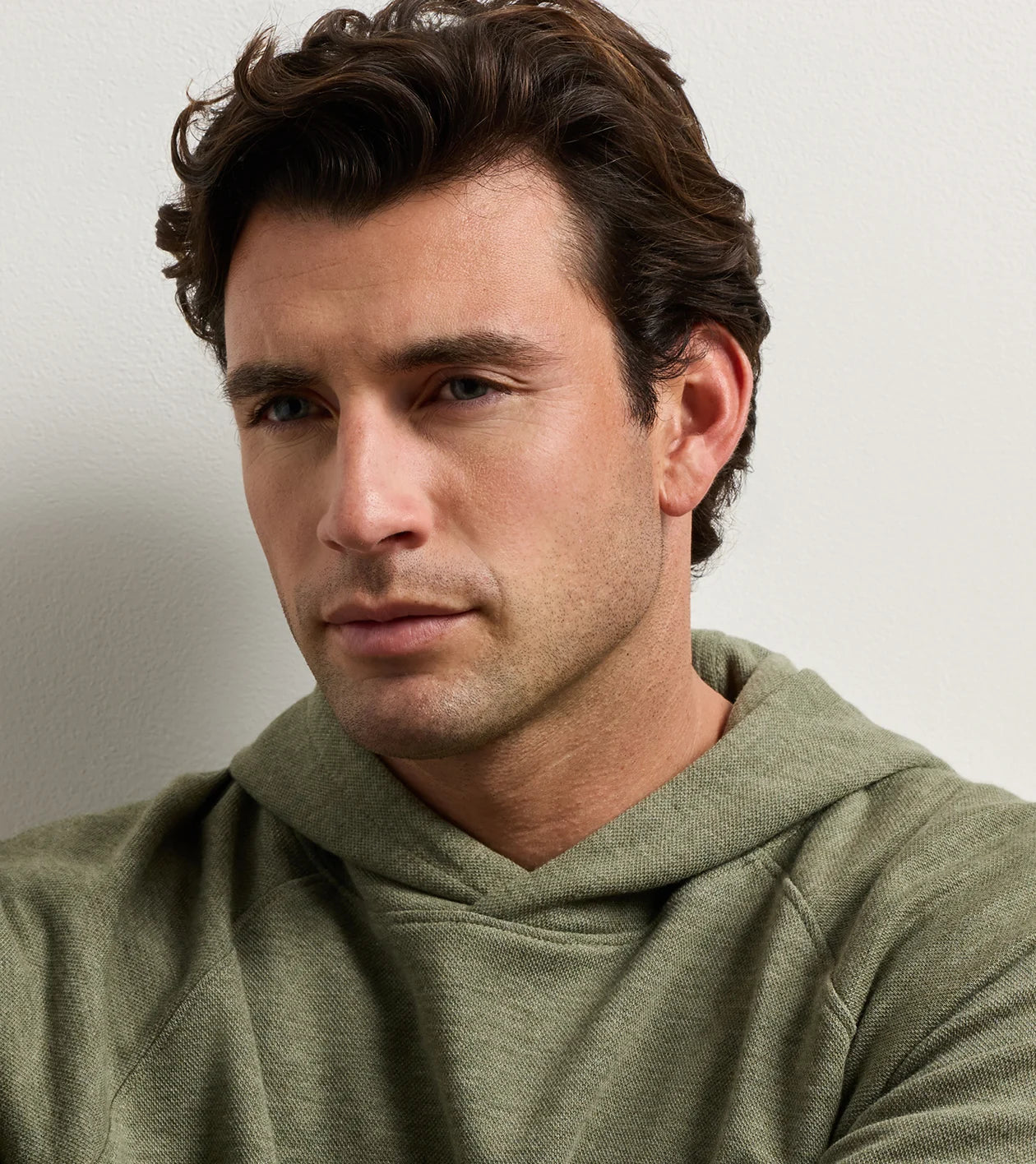 Crown Comfort Knit Hoodie Fatigue