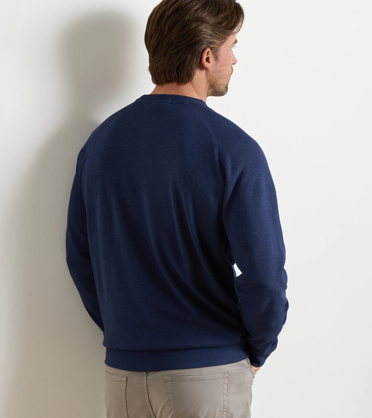 Crown Comfort Knit Crew Navy