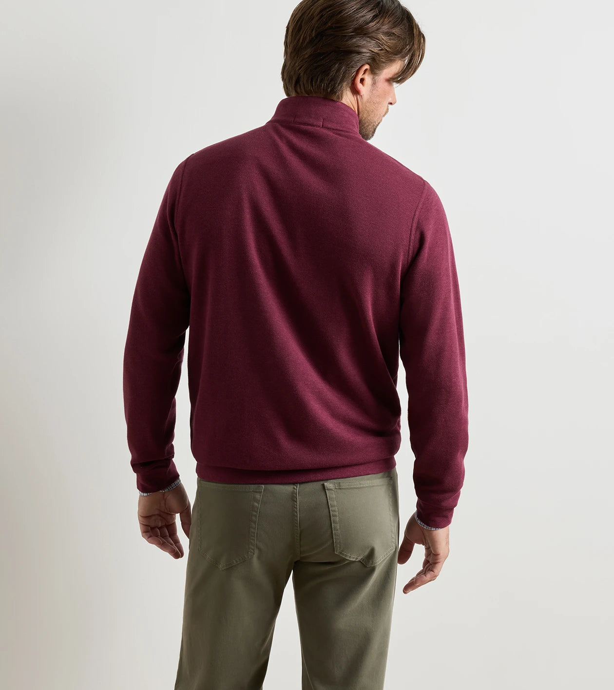 Crown Comfort Pullover Bordeaux