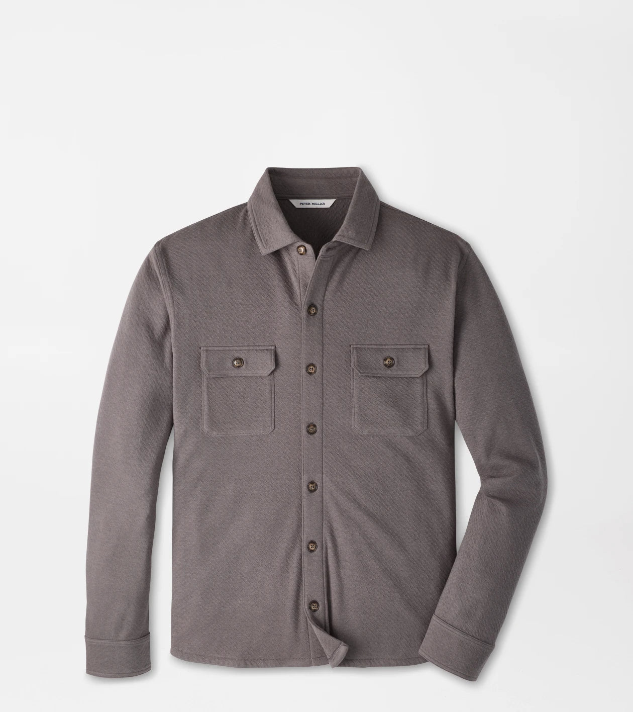 Ridgeline Knit Shirt Jacket Charcoal