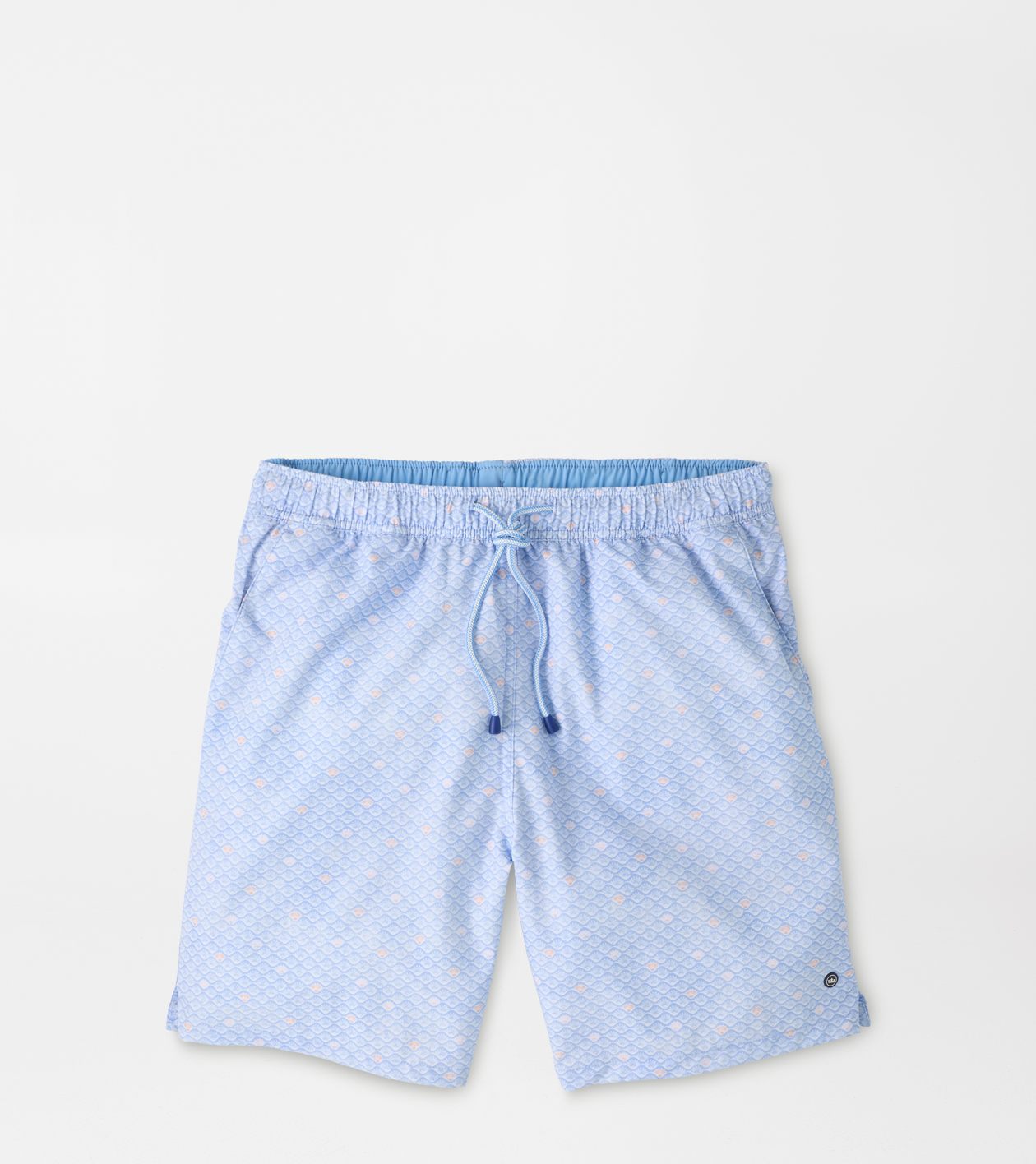 Shoreline Rays Swim Trunk Cottage Blue