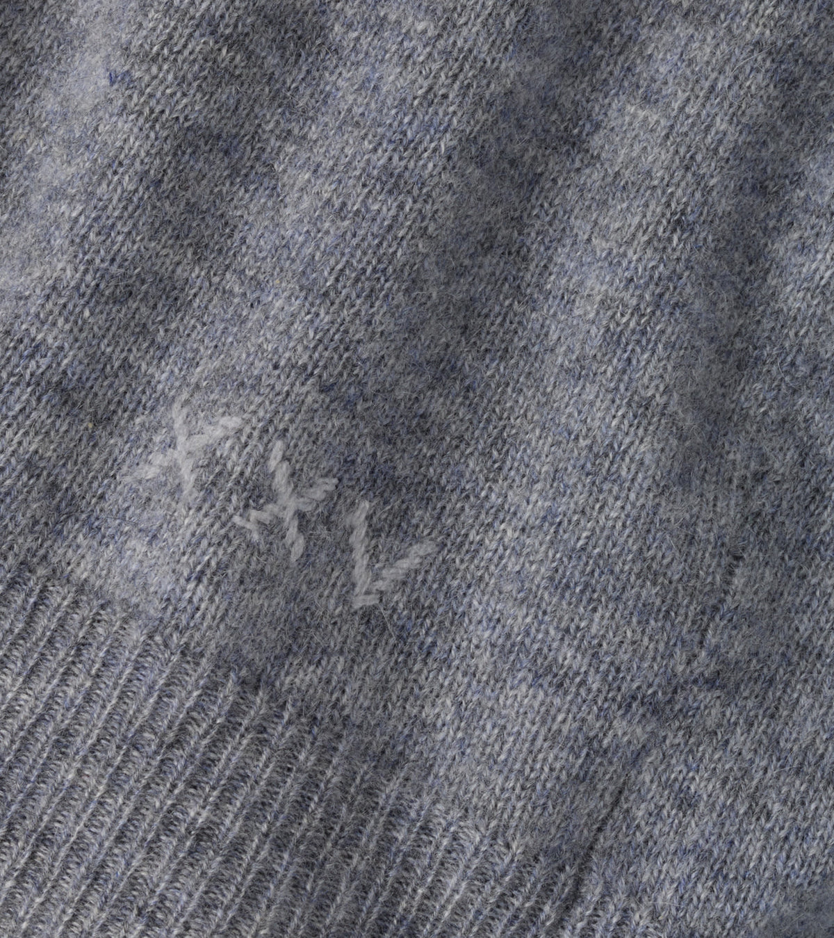 25th Anniversary Cashmere Quarter-Zip Sweater Oslo Grey