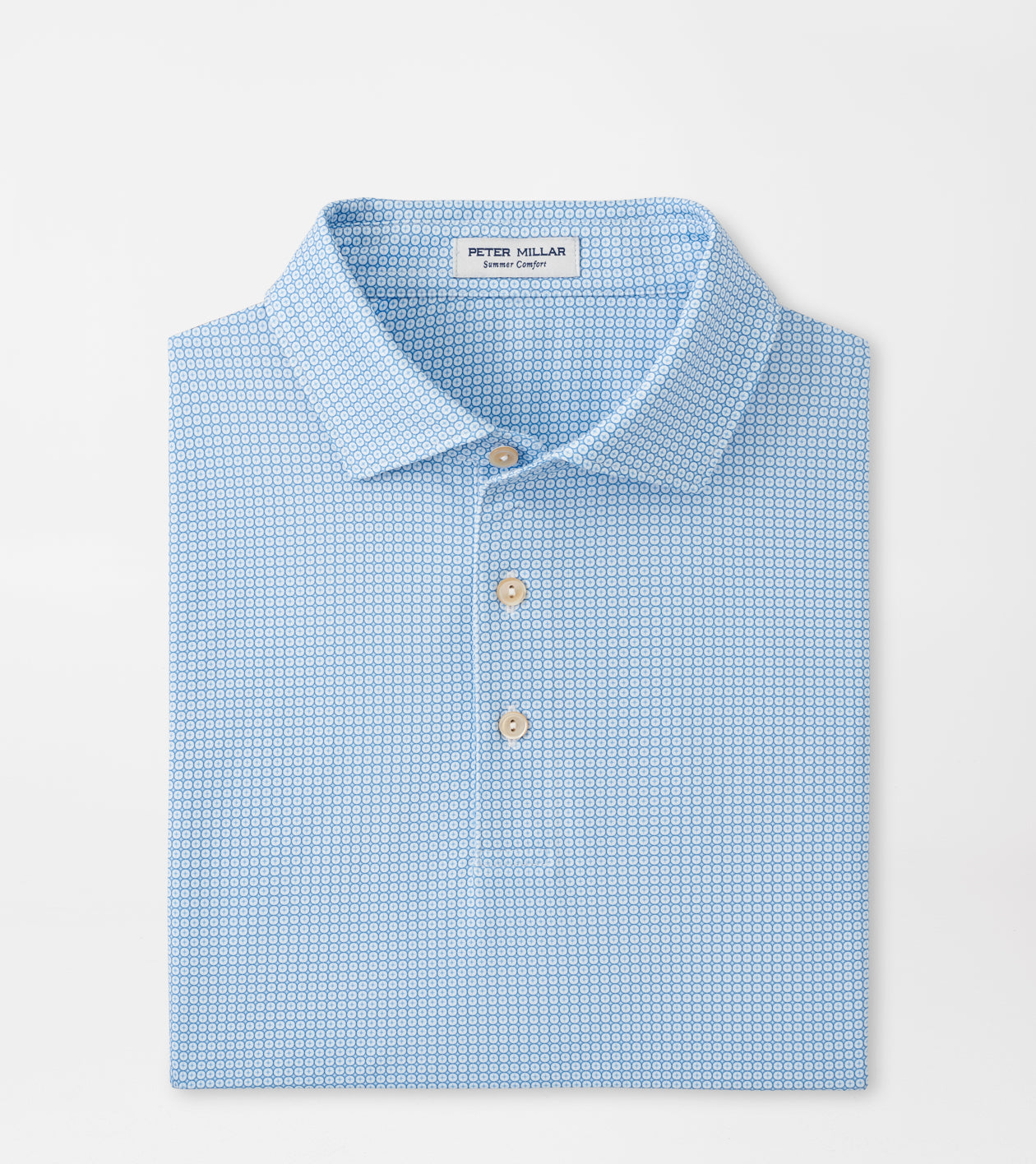 Orbit Performance Jersey Polo White/Sailor Blue