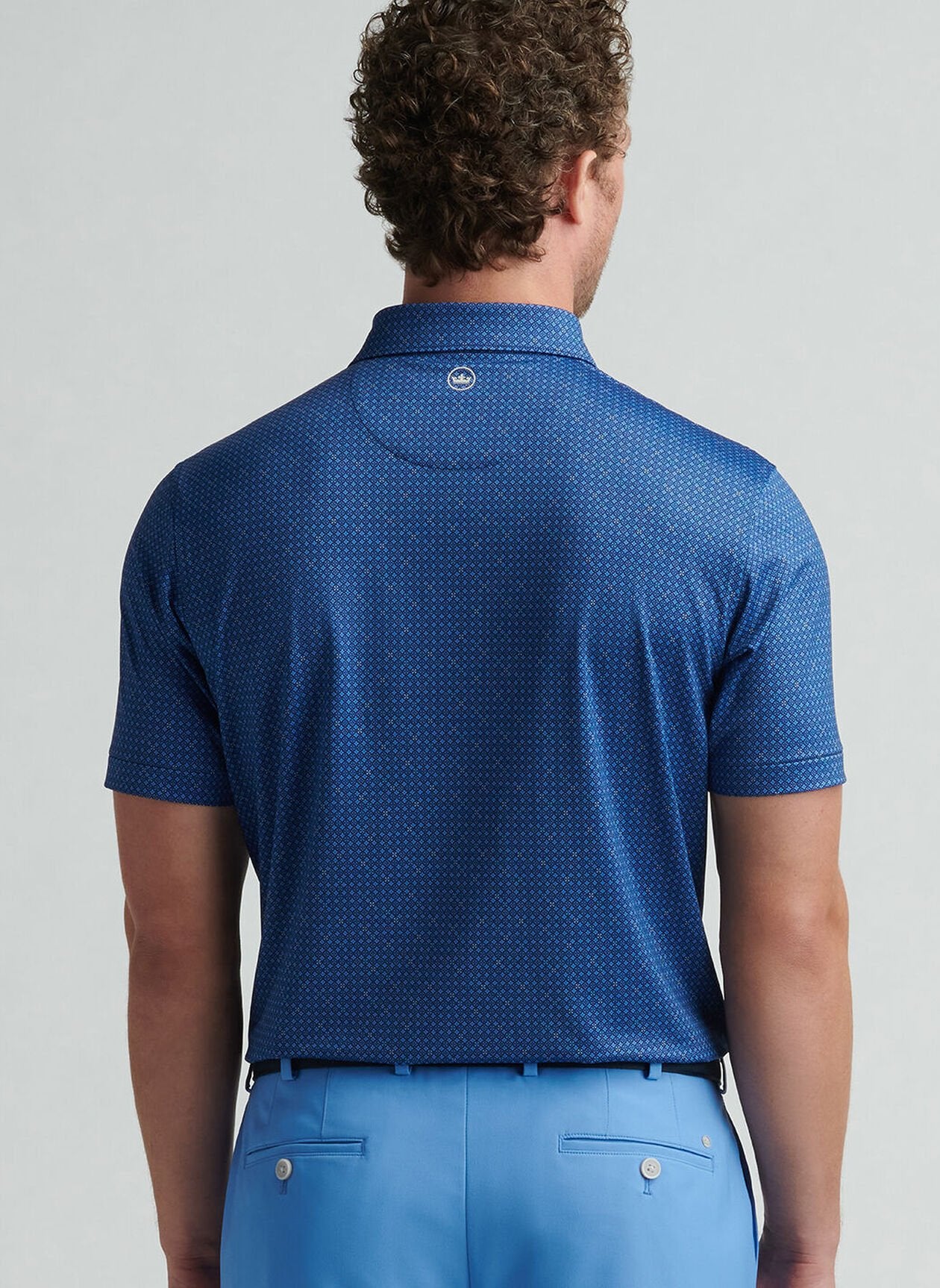 CASTELLINA PERFORMANCE JERSEY POLO NAVY