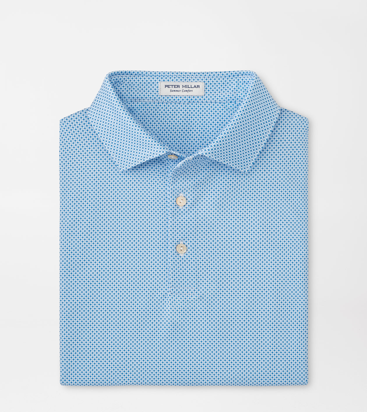 PHOENIX PERFORMANCE JERSEY POLO WHITE/SAILOR BLUE