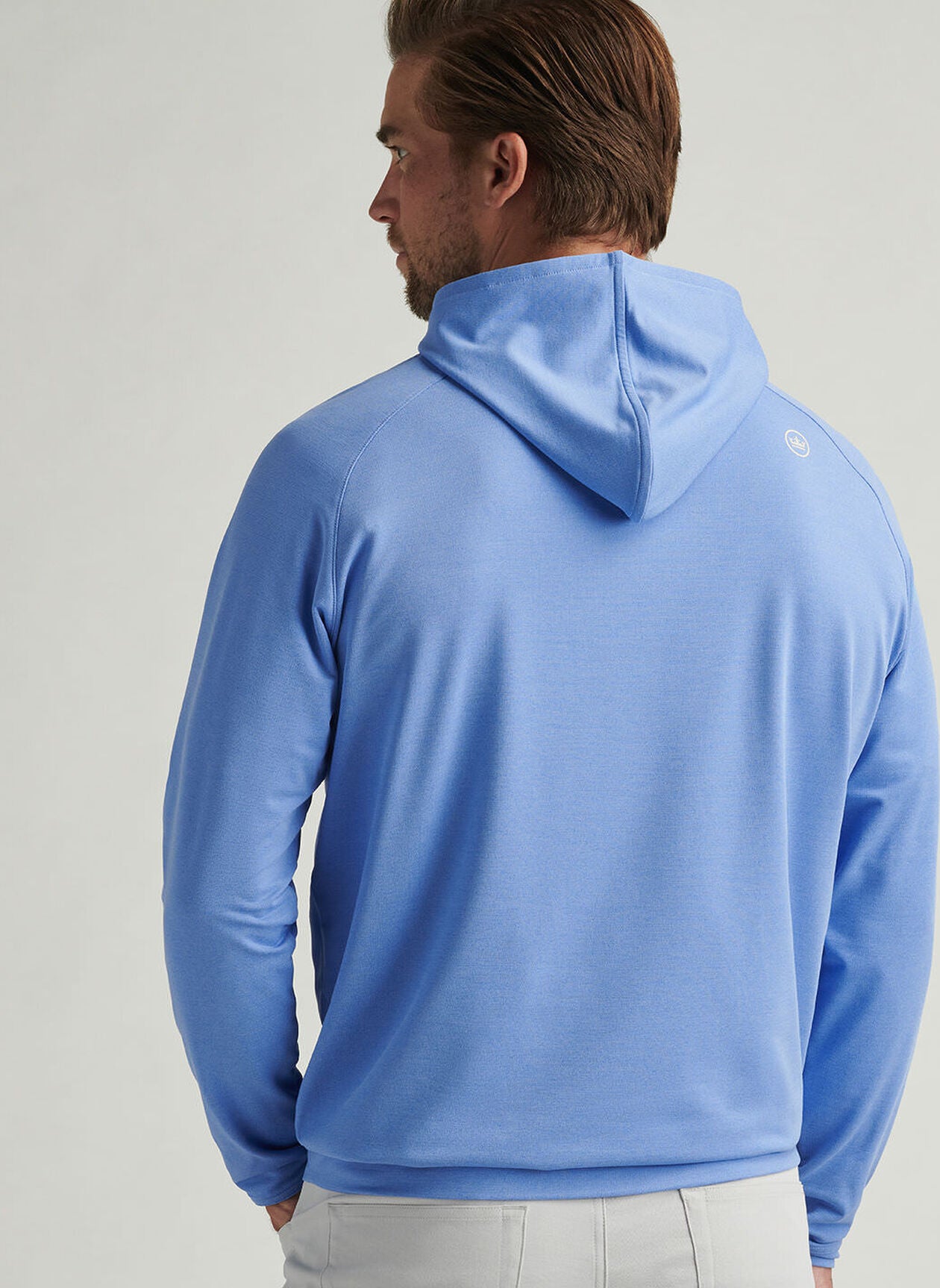 PINE PERFORMANCE HOODIE BLUE SEA