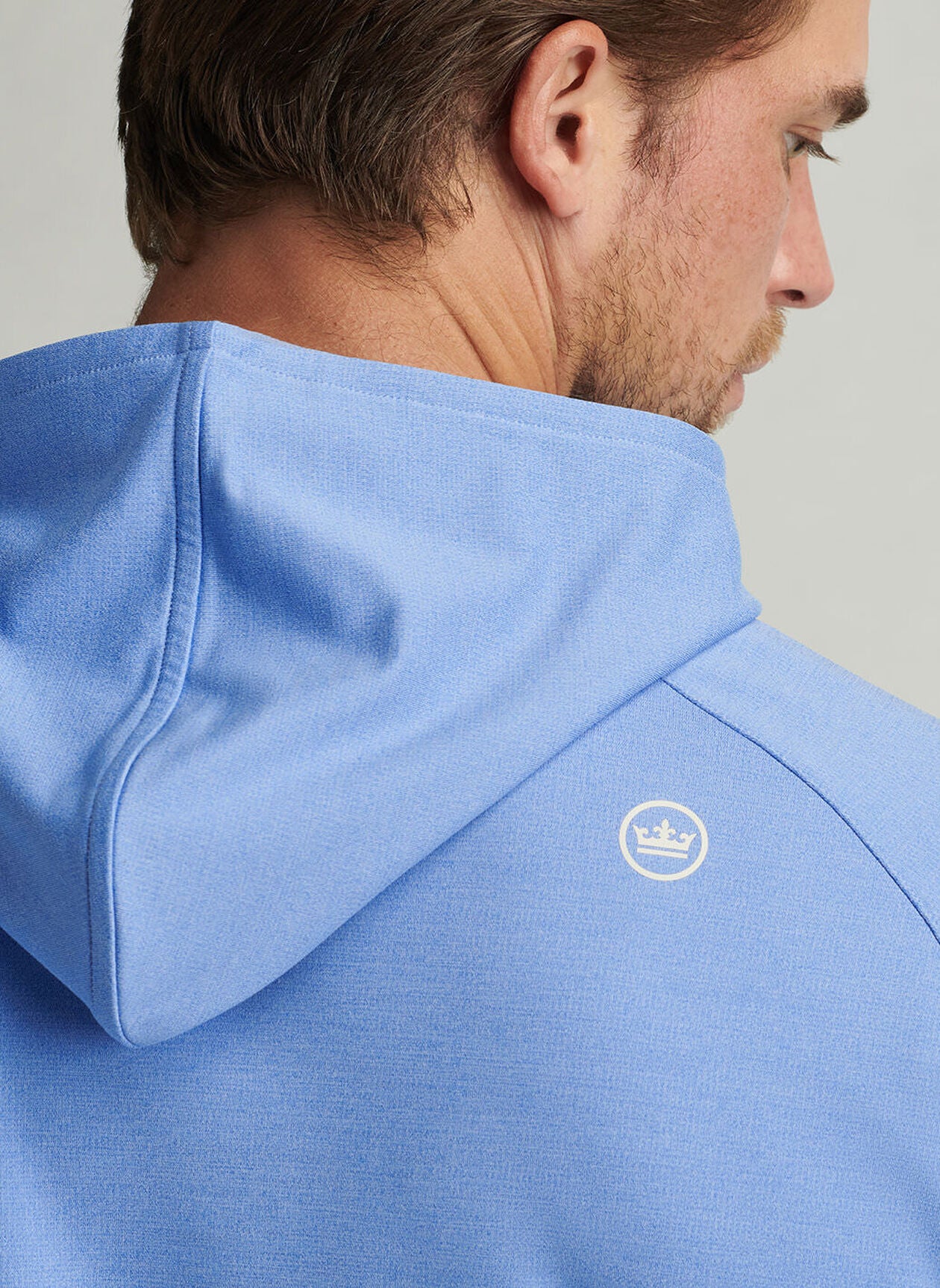 PINE PERFORMANCE HOODIE BLUE SEA