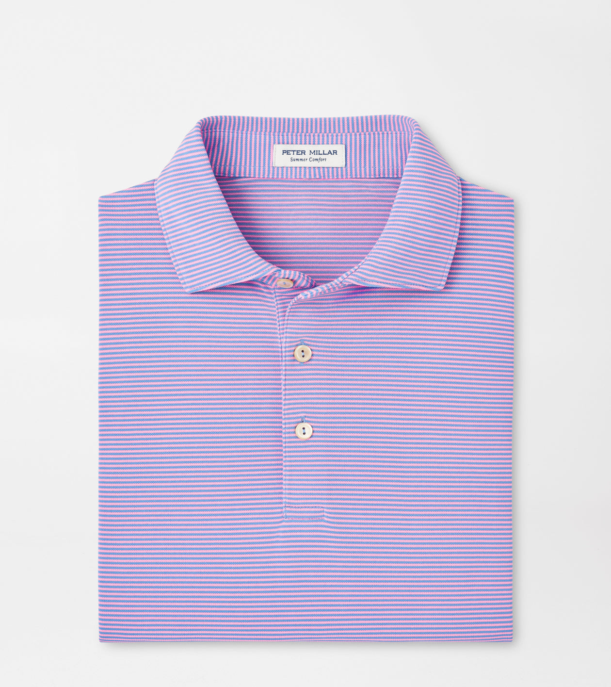 CANDOR PERFORMANCE MESH POLO BLUE SEA